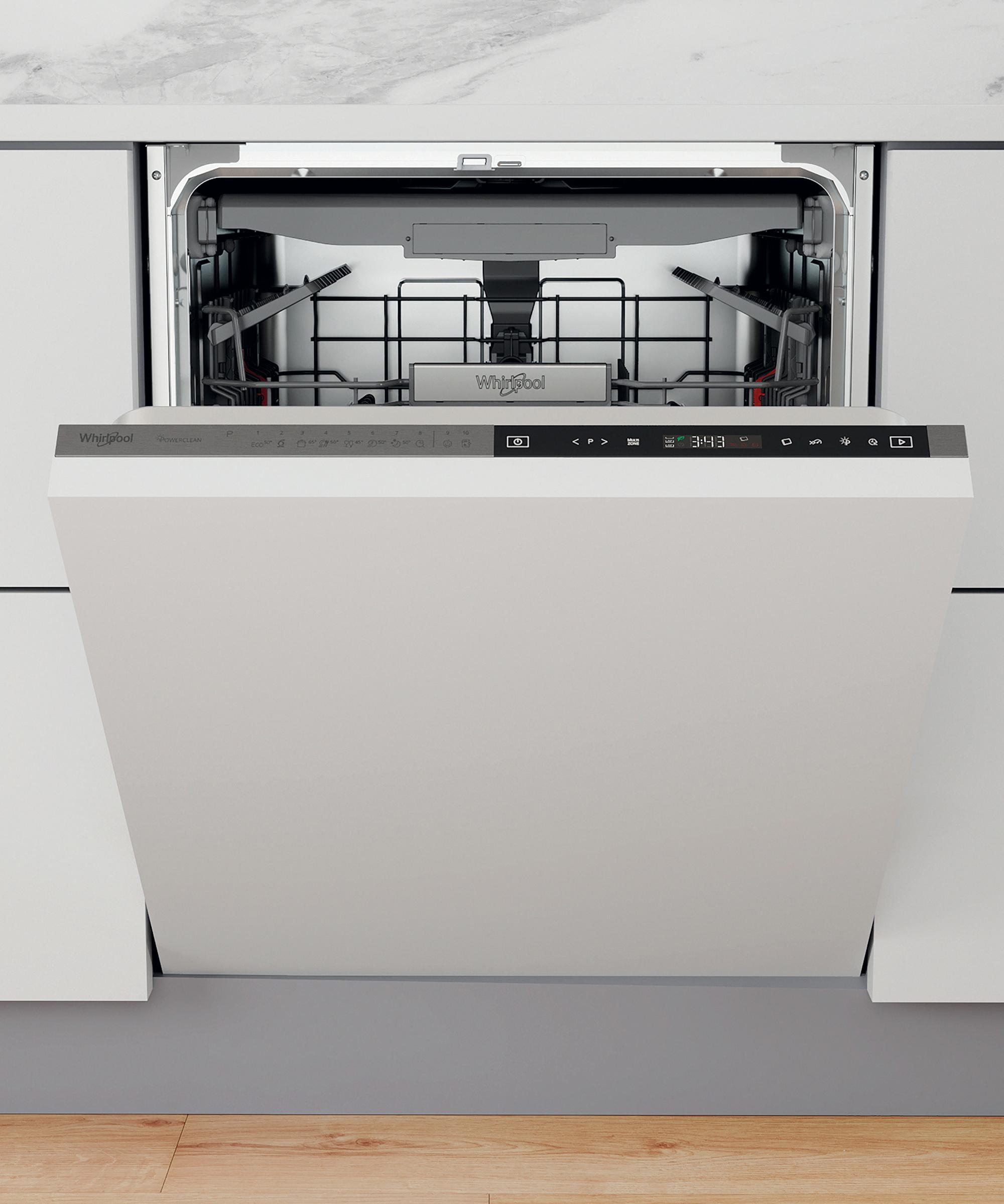 Whirlpool Diskmaskin Inbyggda WIP 4T133 PFE Full-integrated D Frontal