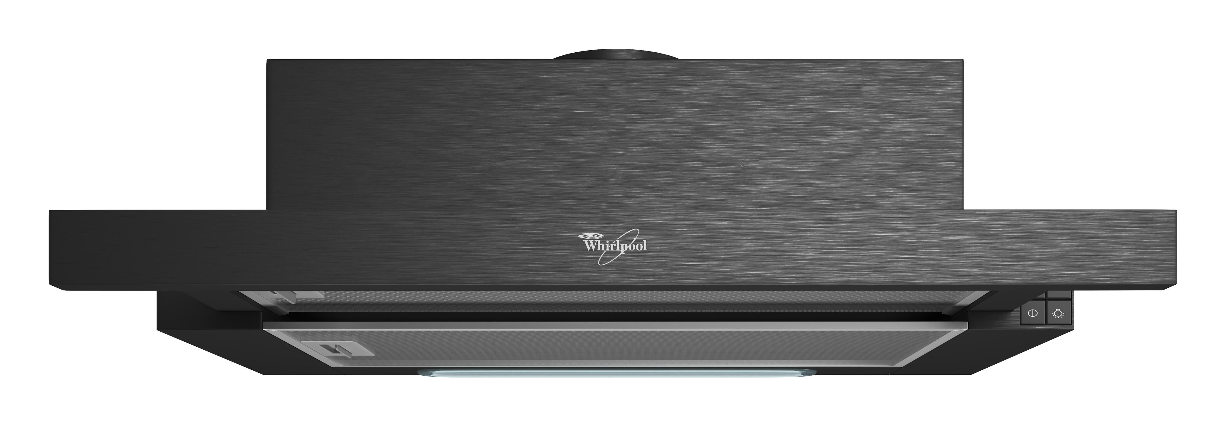 Whirlpool Afzuigkap Ingebouwd AKR 749/1 NB Zwart Ingebouwd Mechanisch Frontal