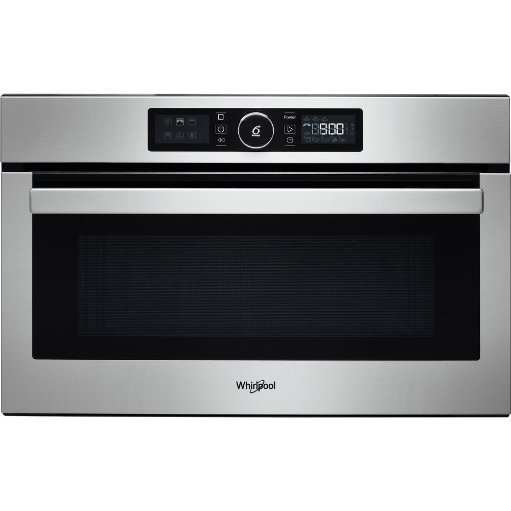 Whirlpool Microwave Vgradni AMW 730/IX Emajlirana Elektronsko 31 Mikrovalovna pečica z grilom 1000 Frontal