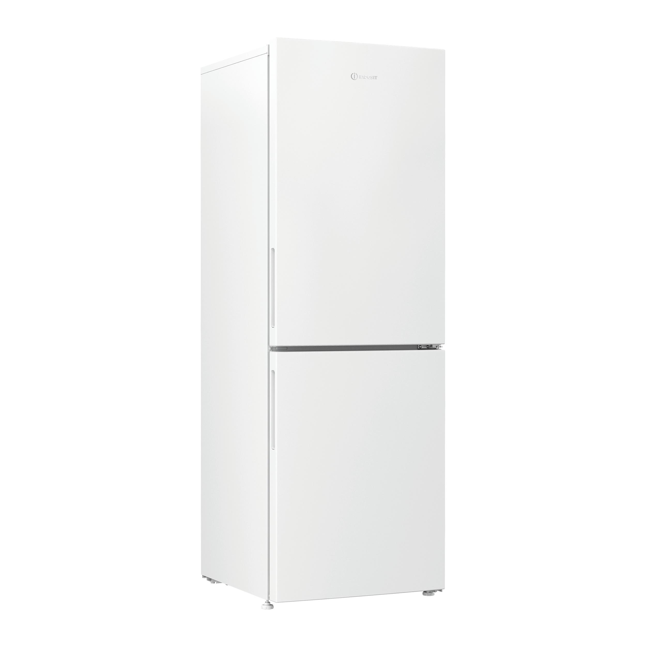 „Indesit“ Šaldytuvo / šaldiklio kombinacija Laisvai pastatoma INKS 1341 W4E White - ARC P1 2 doors Perspective