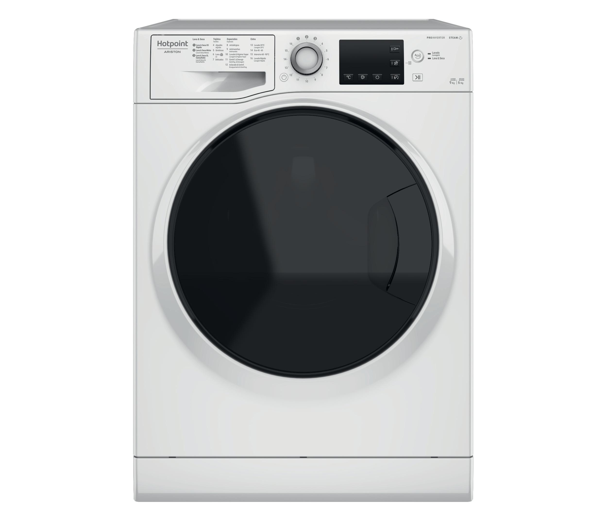 Lavasecadora de libre instalación Hotpoint: 9,0kg