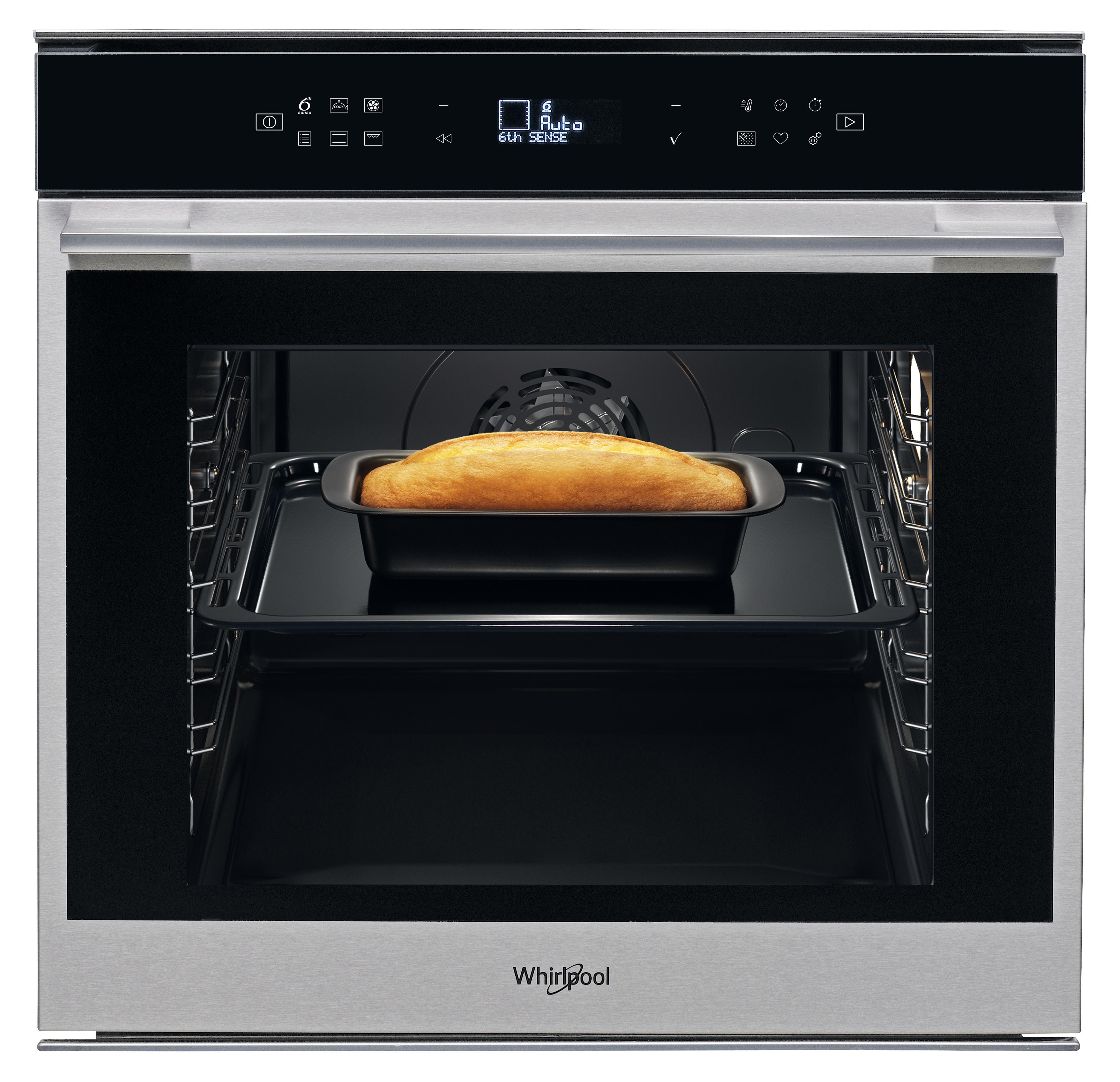 Пиролитична фурна за вграждане Whirlpool: цвят инокс, модел W7 OM4 4S1 P