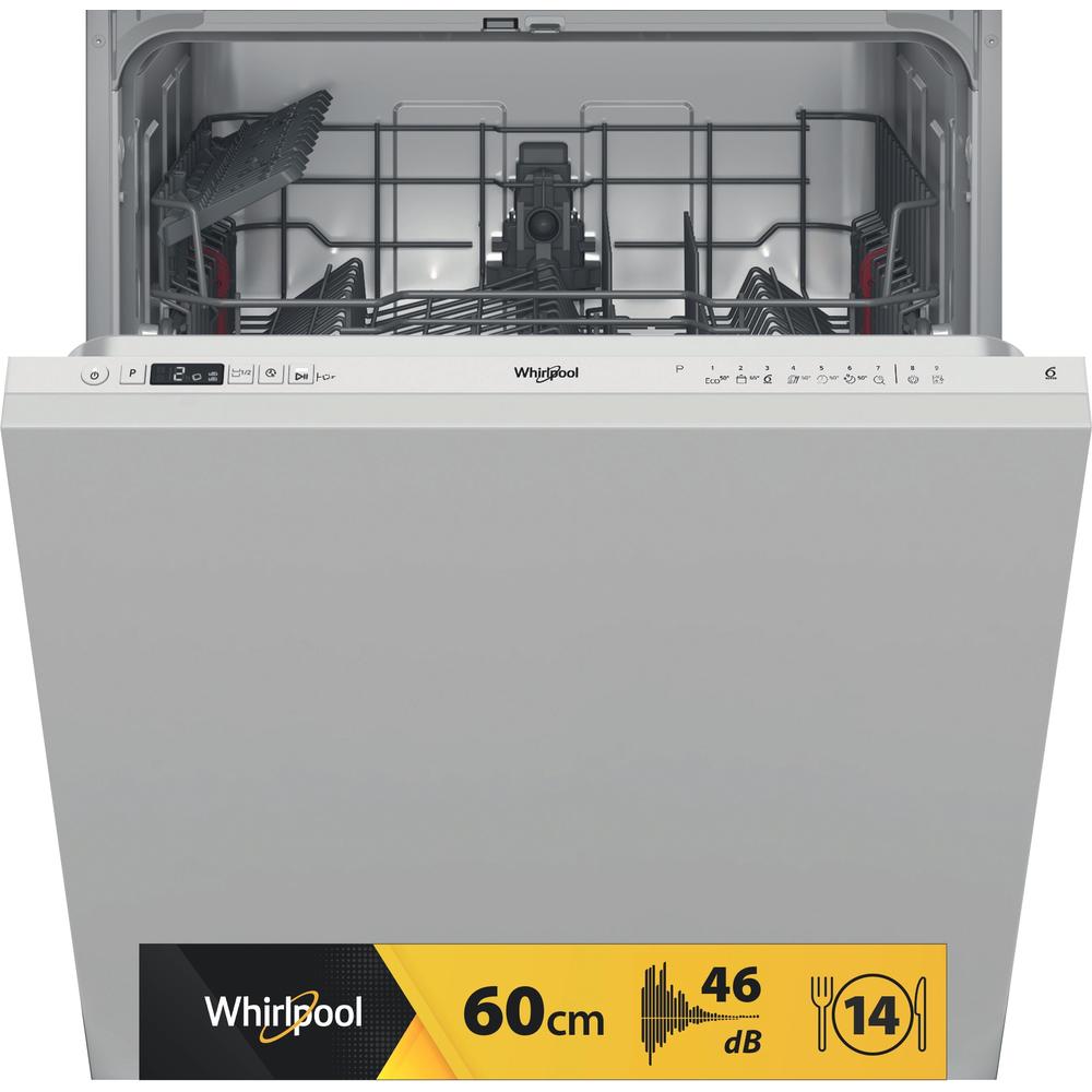 Whirlpool Astianpesukone Kalusteisiin sijoitettava W2I HD526 A Full-integrated E Frontal