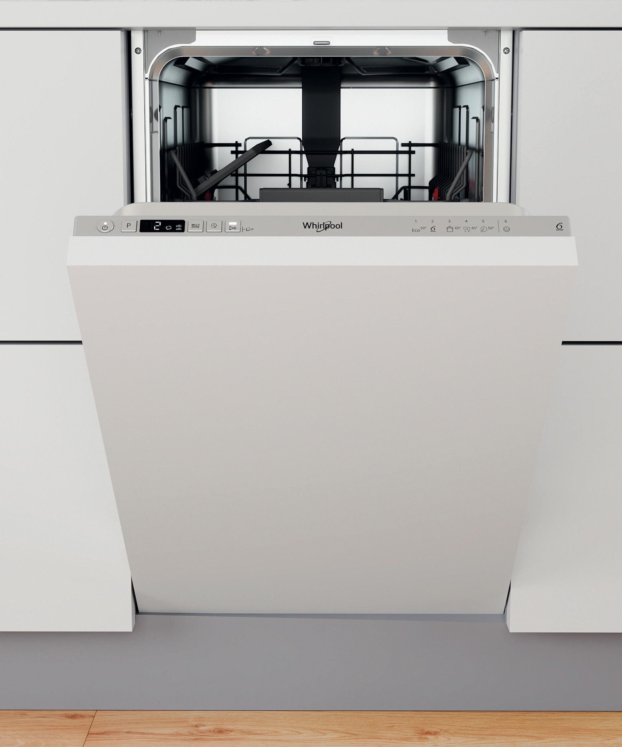 Whirlpool Umývačka riadu Vstavané WSIC 3M27 Full-integrated E Frontal
