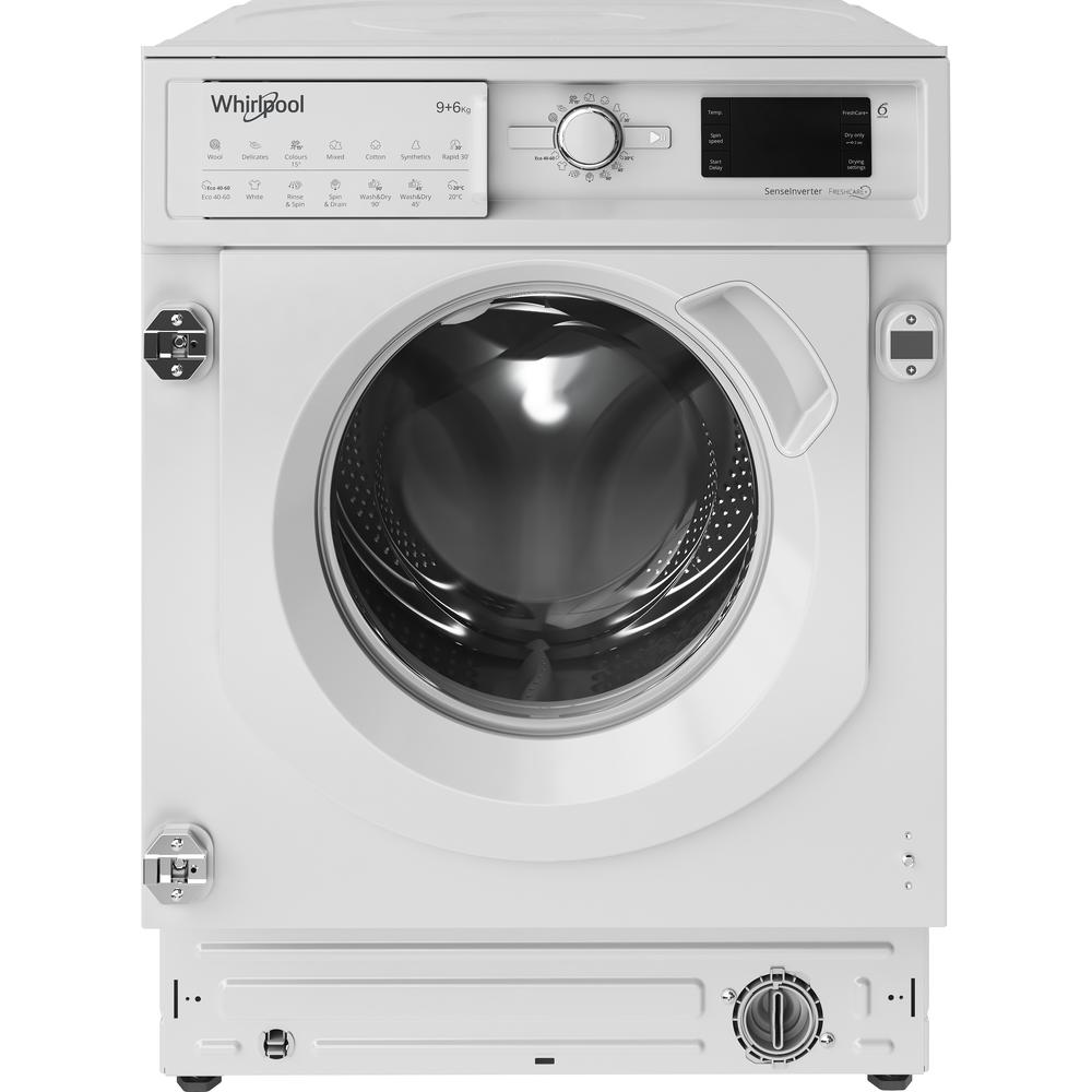 Whirlpool Washer dryer Built-in BI WDWG 961485 UK White Front loader Frontal