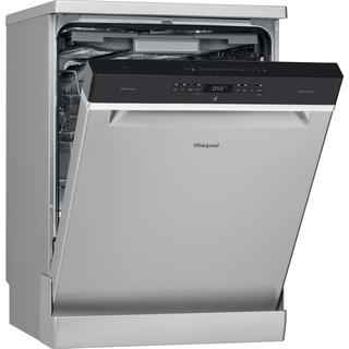 Whirlpool pomivalni stroj: Inox barva, Standardna širina - WFO 3O33 DL X