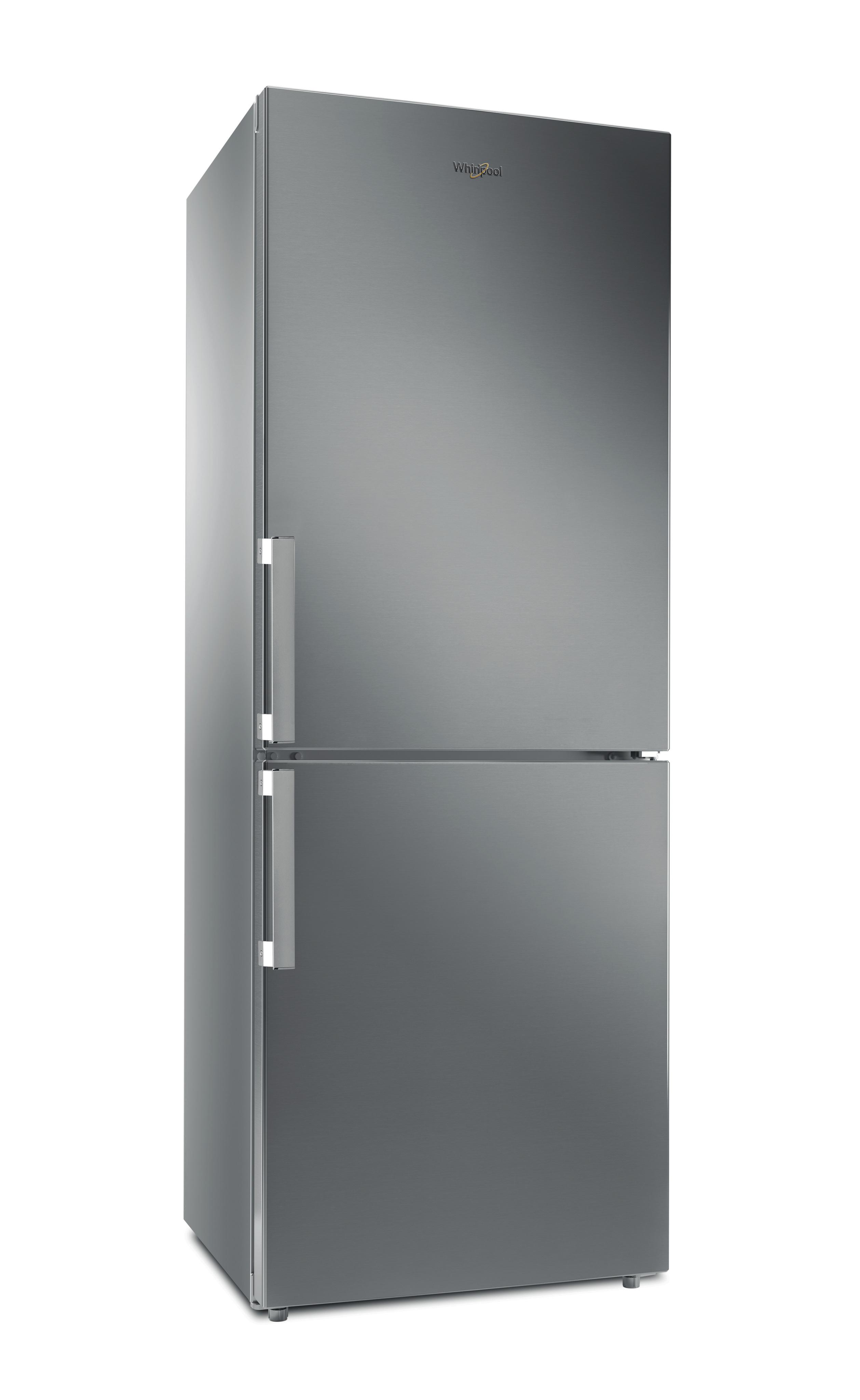 Whirlpool Réfrigérateur combiné Pose-libre WB70I 952 X Optic Inox 2 portes Perspective