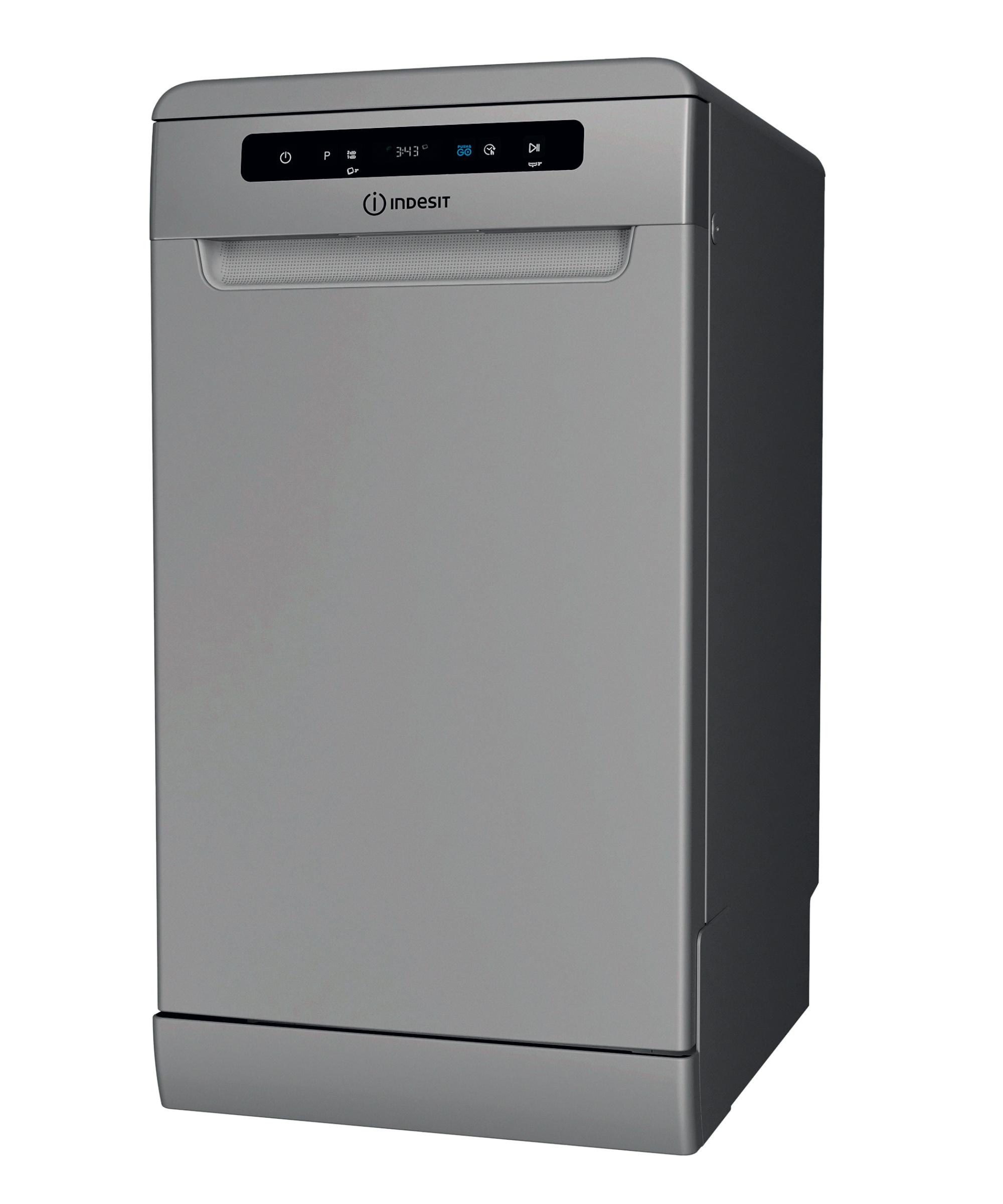 Indesit Myčka nádobí Volně stojící DSFO 3T224 C S Volně stojící E Perspective