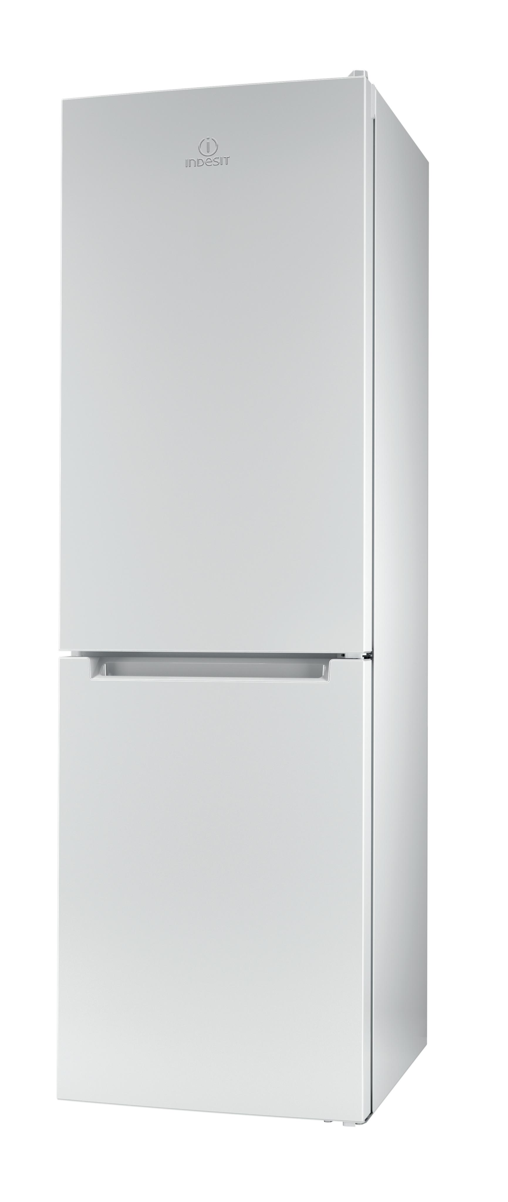 Indesit Køleskab/fryser kombination Fritstående LI8 S1E W Global hvid 2 doors Perspective