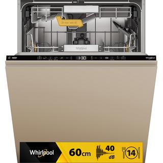 Whirlpool vgradni pomivalni stroj: Črna barva, Standardna širina - W8I HT40 T