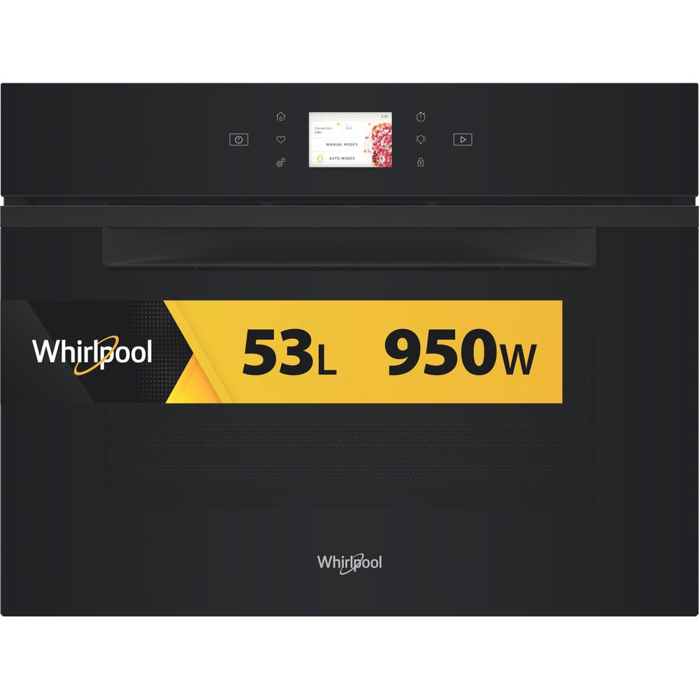 Whirlpool Mikrobangų krosnelė Įmontuojama WCW11O7HTSB Juoda Elektroninis 53 MW - Kombinuotas 950 Frontal