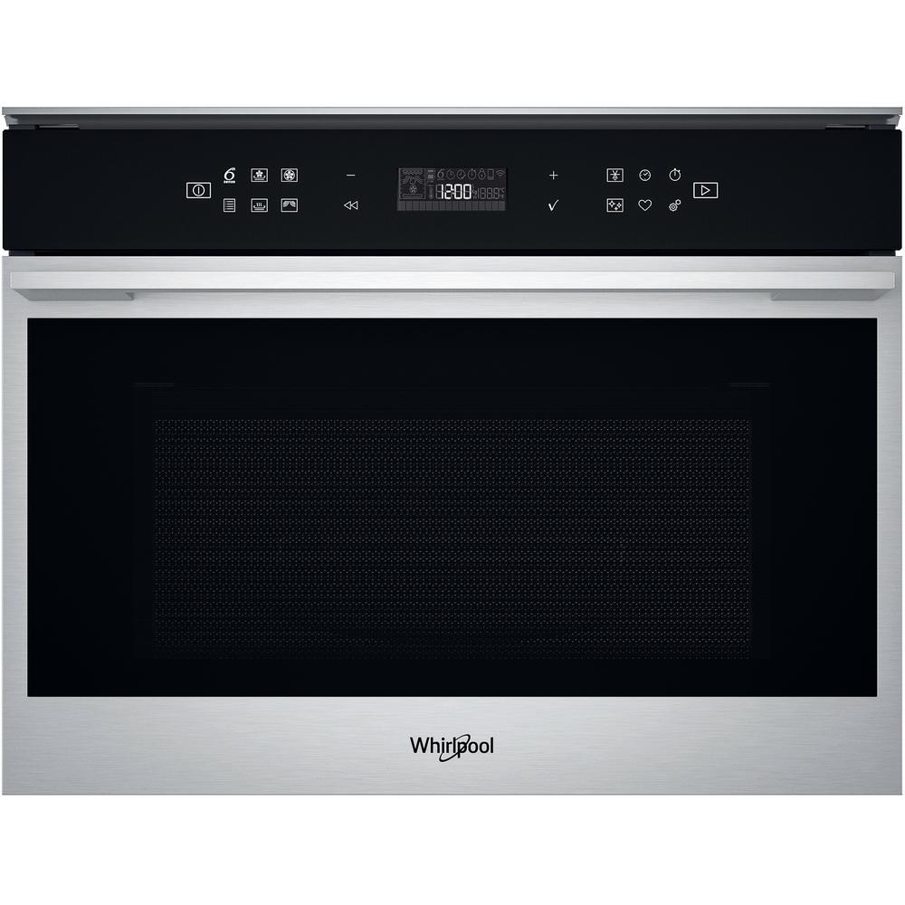 Whirlpool Microwave Built-in W7 MW461 UK Stainless Steel Electronic 40 MW-Combi 900 Frontal