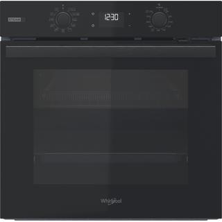 Whirlpool vgradna električna pečica : Črna barva, Samodejno čiščenje - OMR58HU1FB