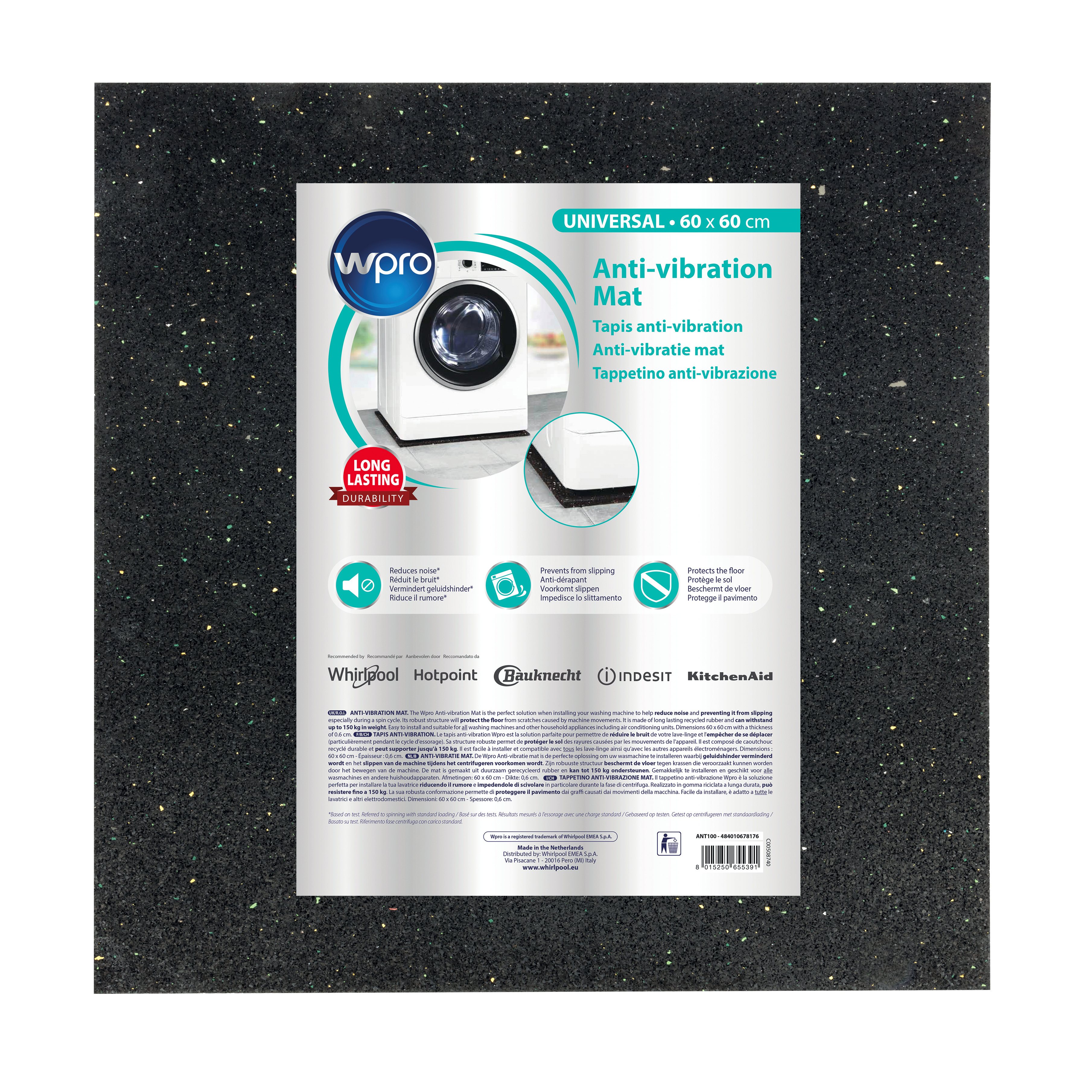 Antivibrationsmåtte