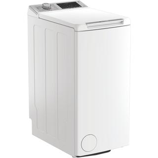 Whirlpool prostostoječi pralni stroj z zgornjim polnjenjem: 6,5 kg - TW6521DSSWEE