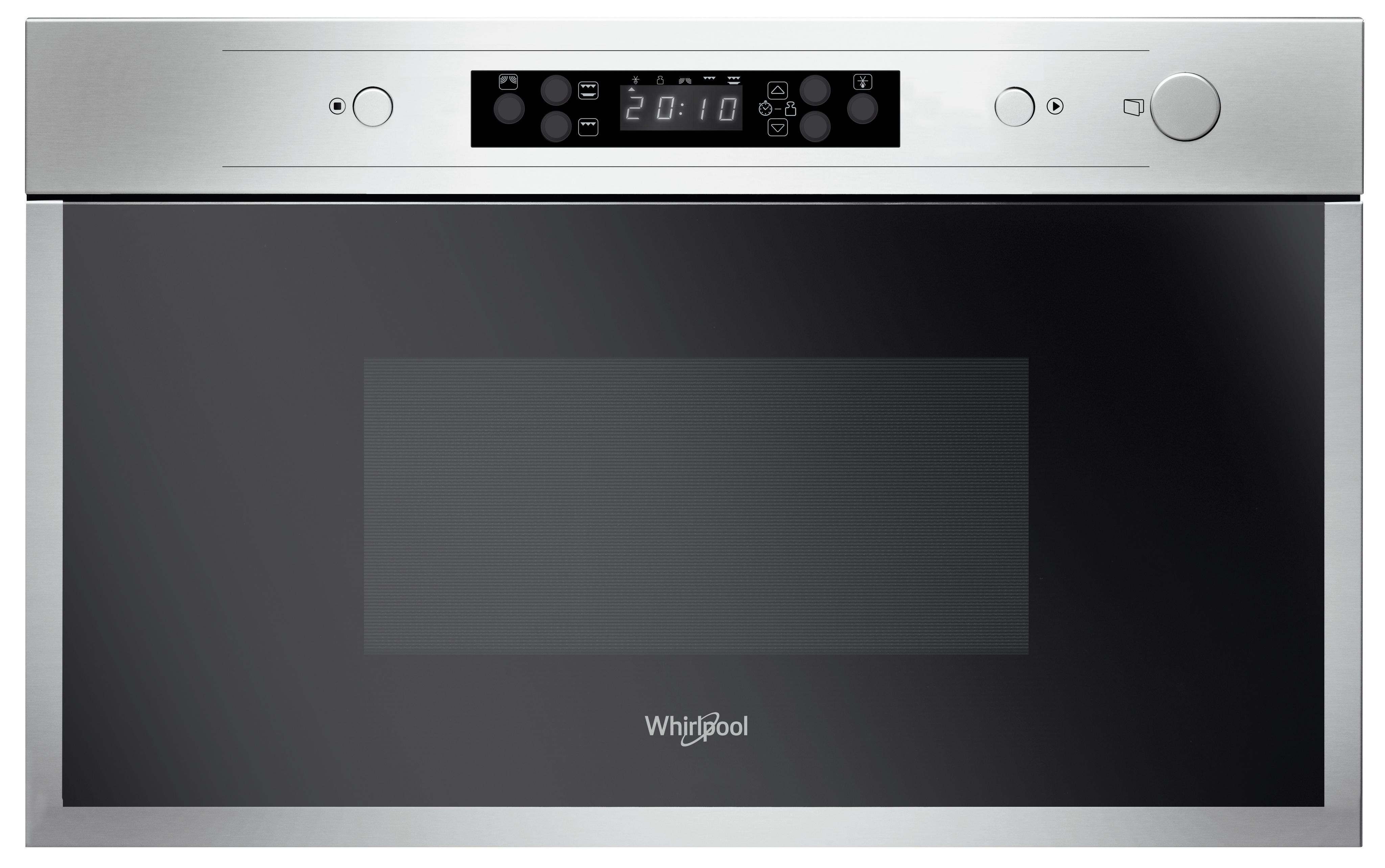 Whirlpool Microondas Encastre AMW 442/IX Acero inoxidable Electrónico 22 MW + Función Grill 750 Frontal
