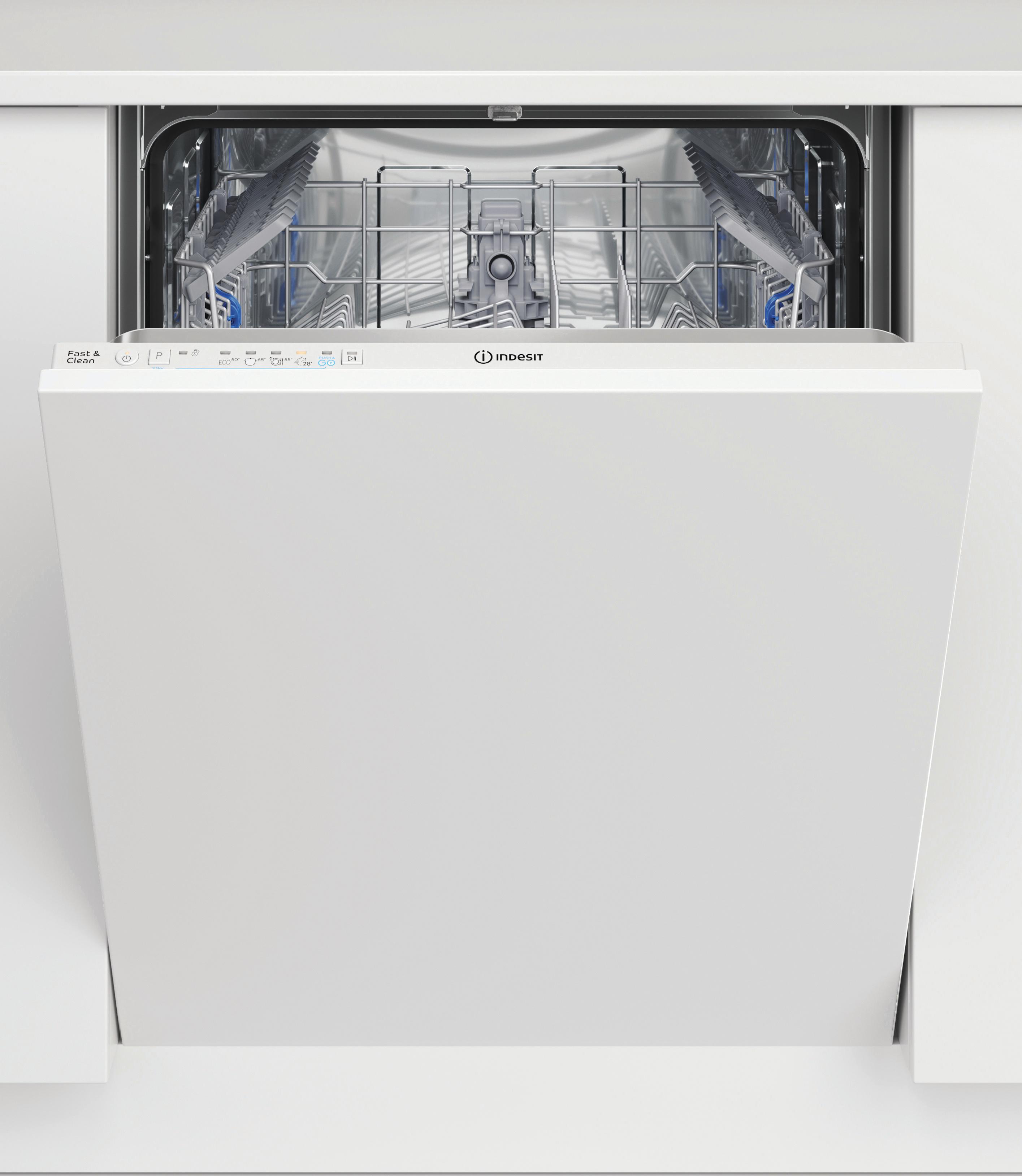 Indesit Dishwasher Built-in D2I HL326  UK Full-integrated E Frontal