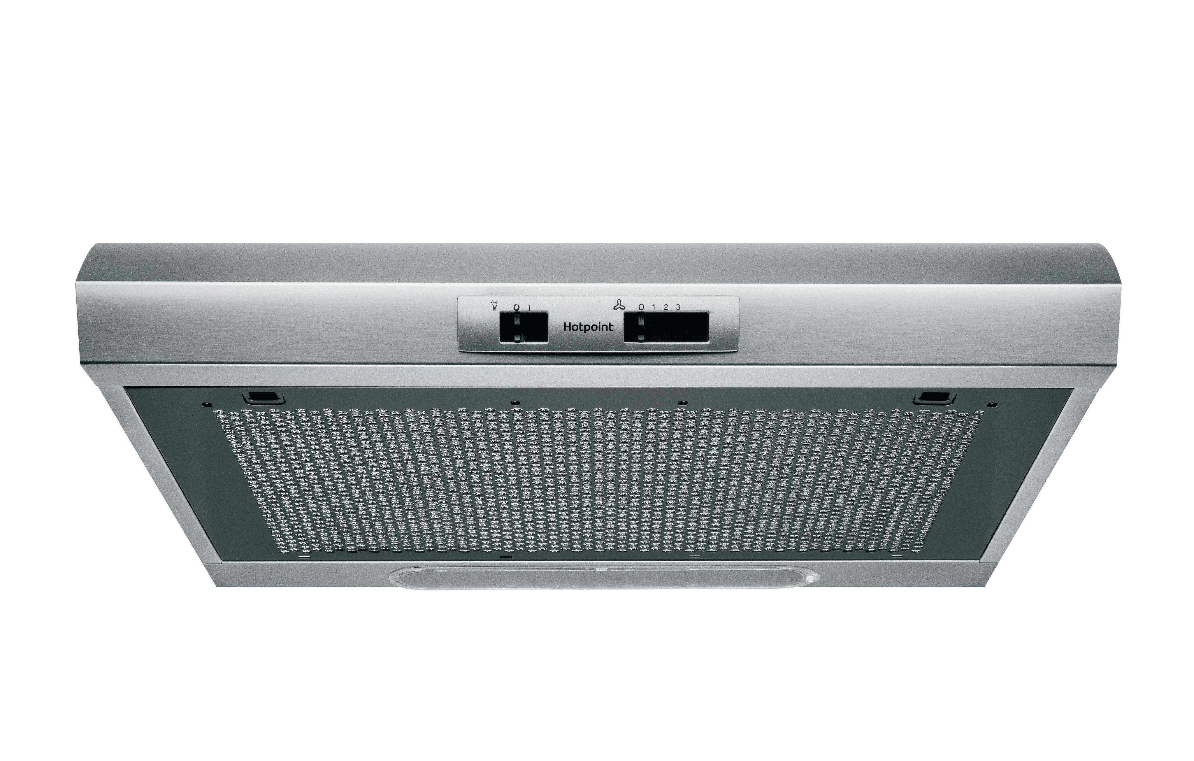 Hotpoint HOOD Built-in PSLMO 65F LS X Inox Built-in Mechanical Frontal