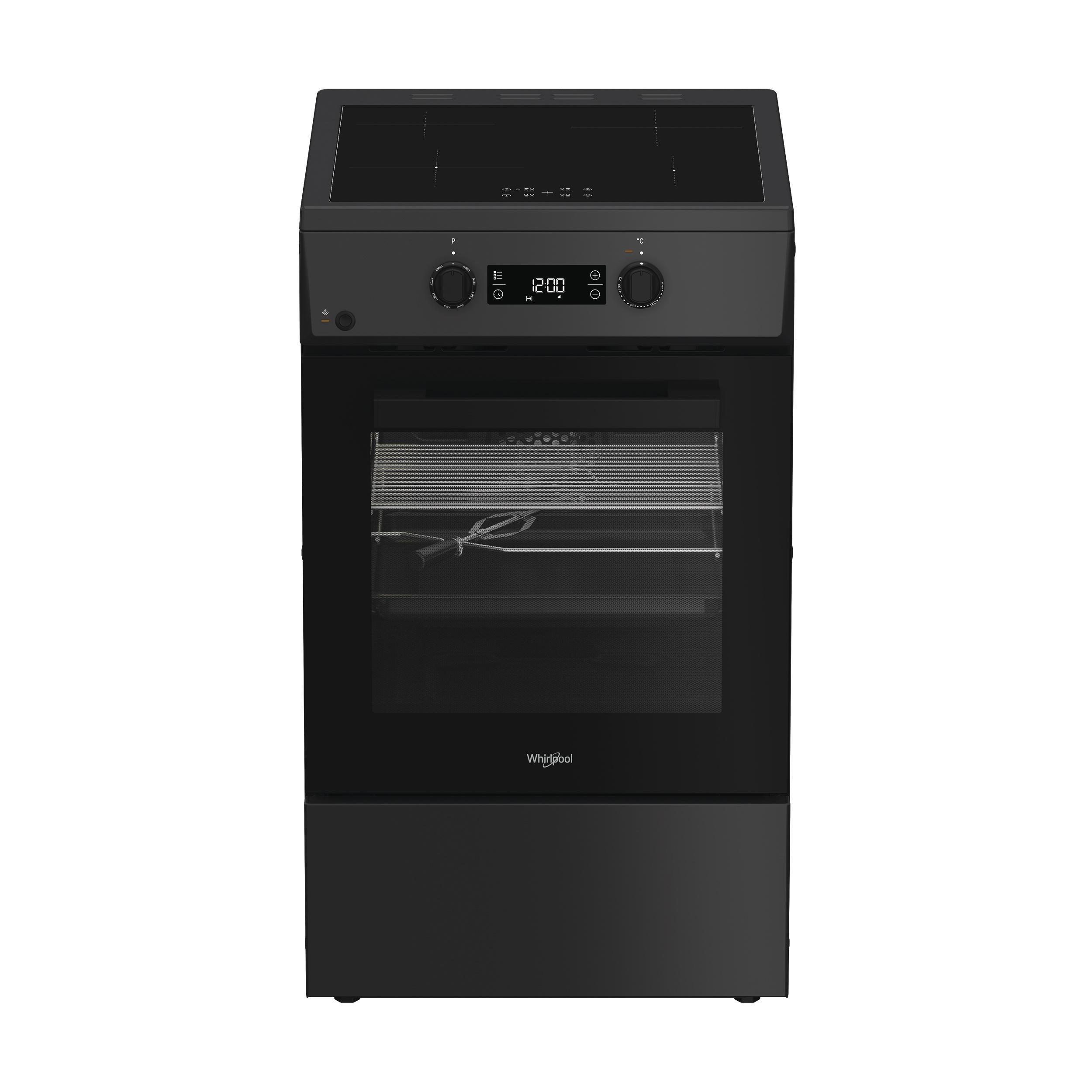 Whirlpool Viryklė W5I8LCSTA Antracitas Elektrinė Frontal