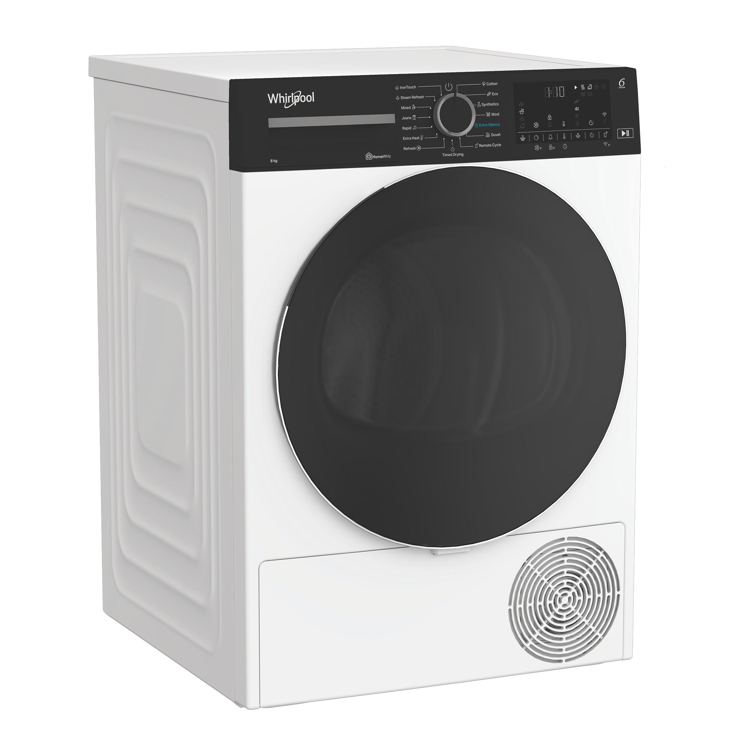 Whirlpool Kuivati WP B8X WBS EE Valge Perspective