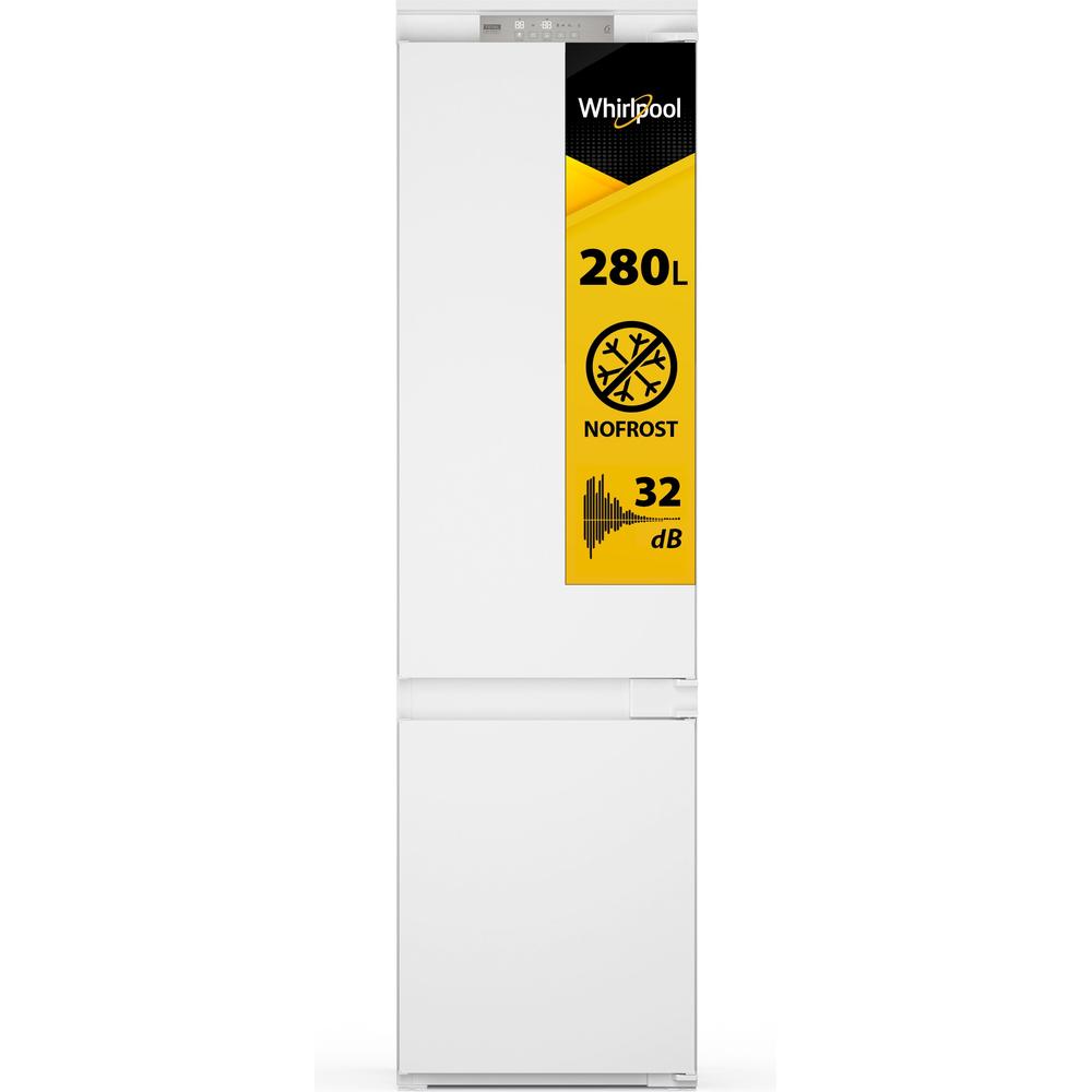 Whirlpool Frižider sa zamrzivačem Ugradni WHC20 T573 Bela 2 vrata Perspective open