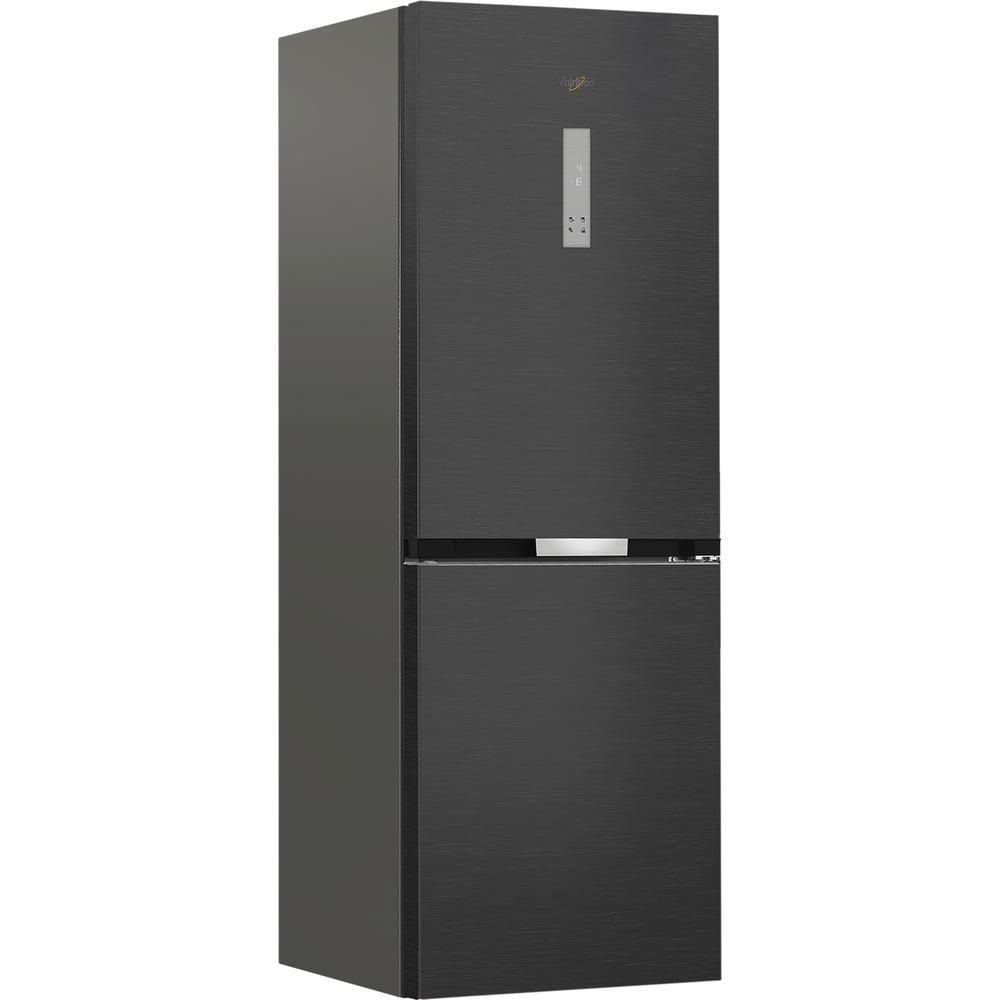 Whirlpool Frižider sa zamrzivačem Samostojeći WHK 26363 XBR5E Crna 2 vrata Perspective