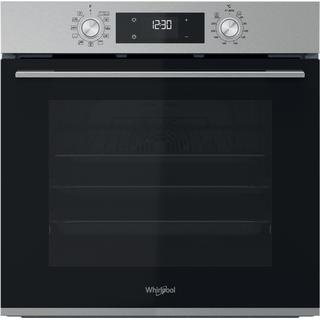 Whirlpool built-in electric oven: inox colour, 71 litres, self-cleaning - OMK58HU1X