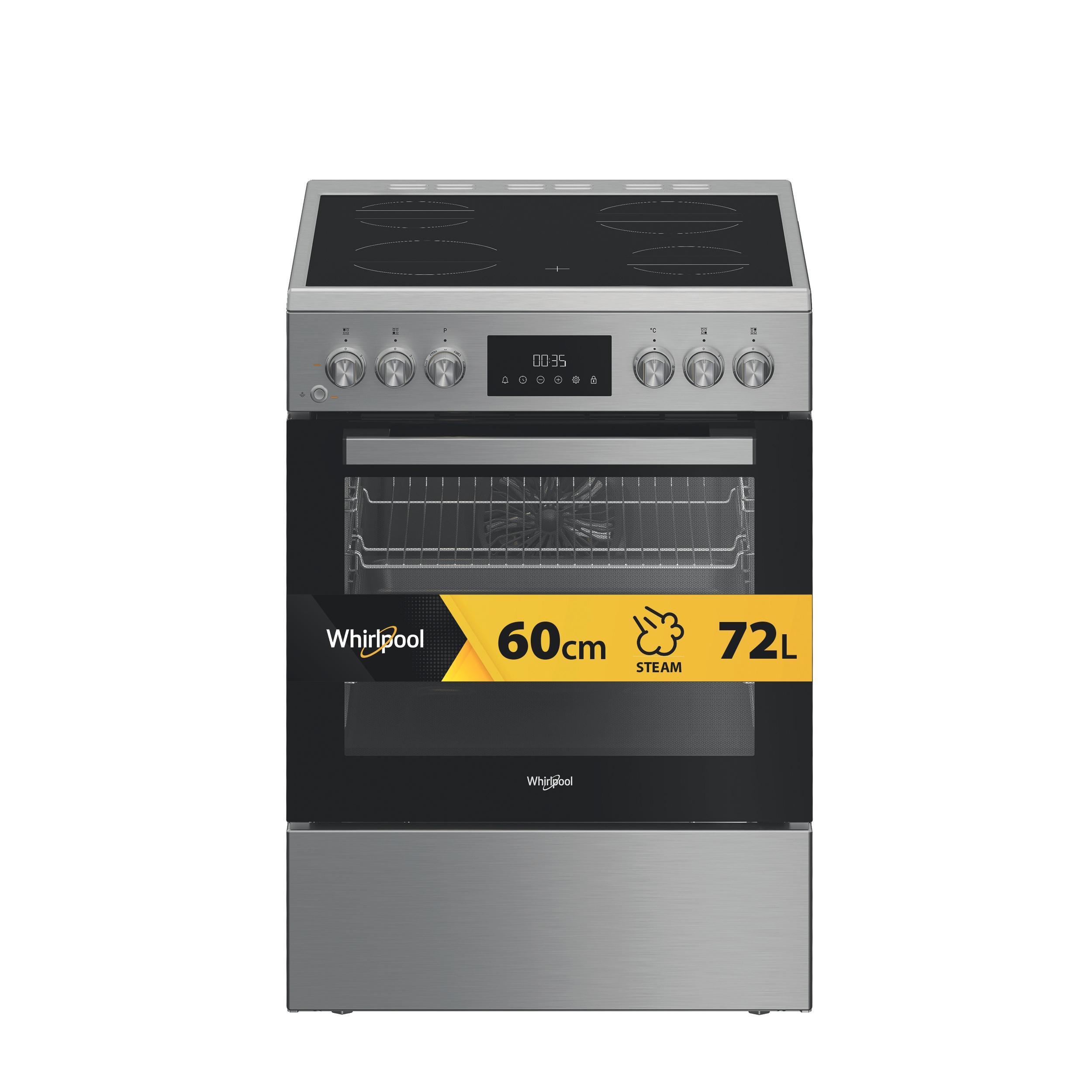 Whirlpool Κουζίνα W6V8LCSX Inox Ηλεκτρική Hero image