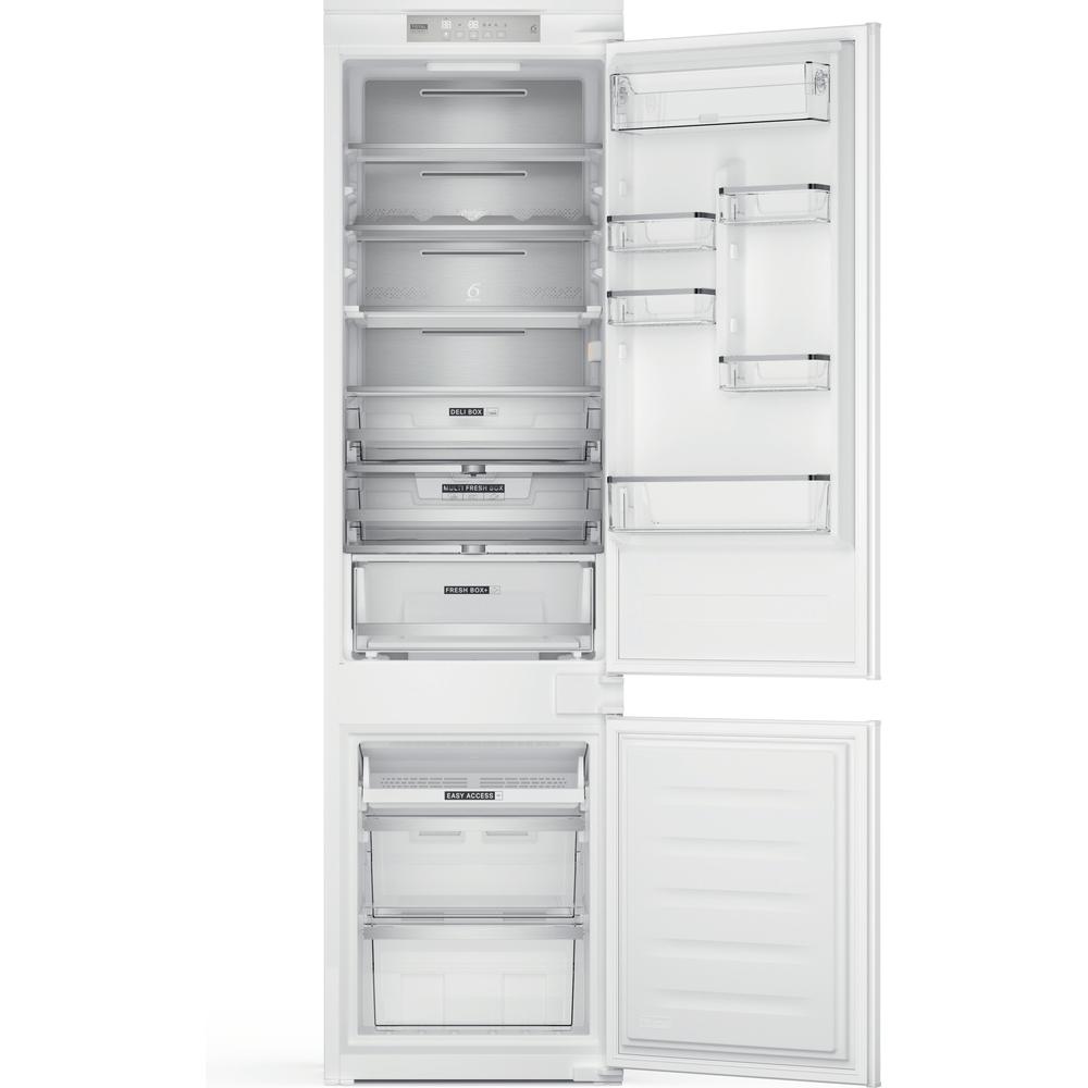 Whirlpool Fridge-Freezer Combination Built-in WHC20 T573 P UK White 2 doors Frontal open