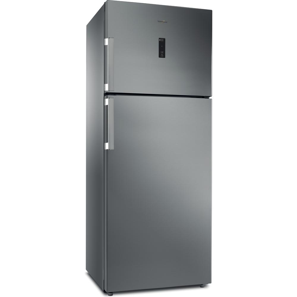 Whirlpool Fridge/freezer combination Samostojni WT70E 831 X Optic Inox 2 doors Perspective