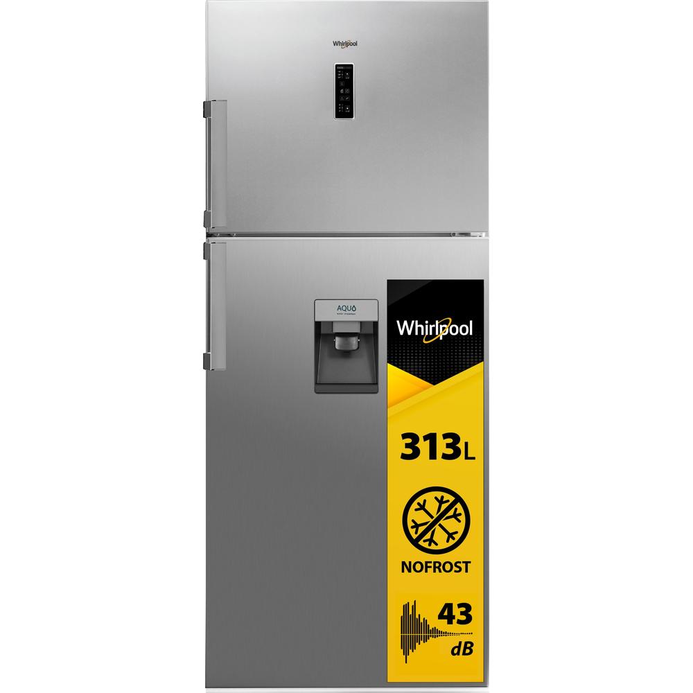 Whirlpool Συνδυασμός ψυγείου/καταψύκτη Ελεύθερο WT70E 832 X AQUA Optic Inox 2 doors Frontal