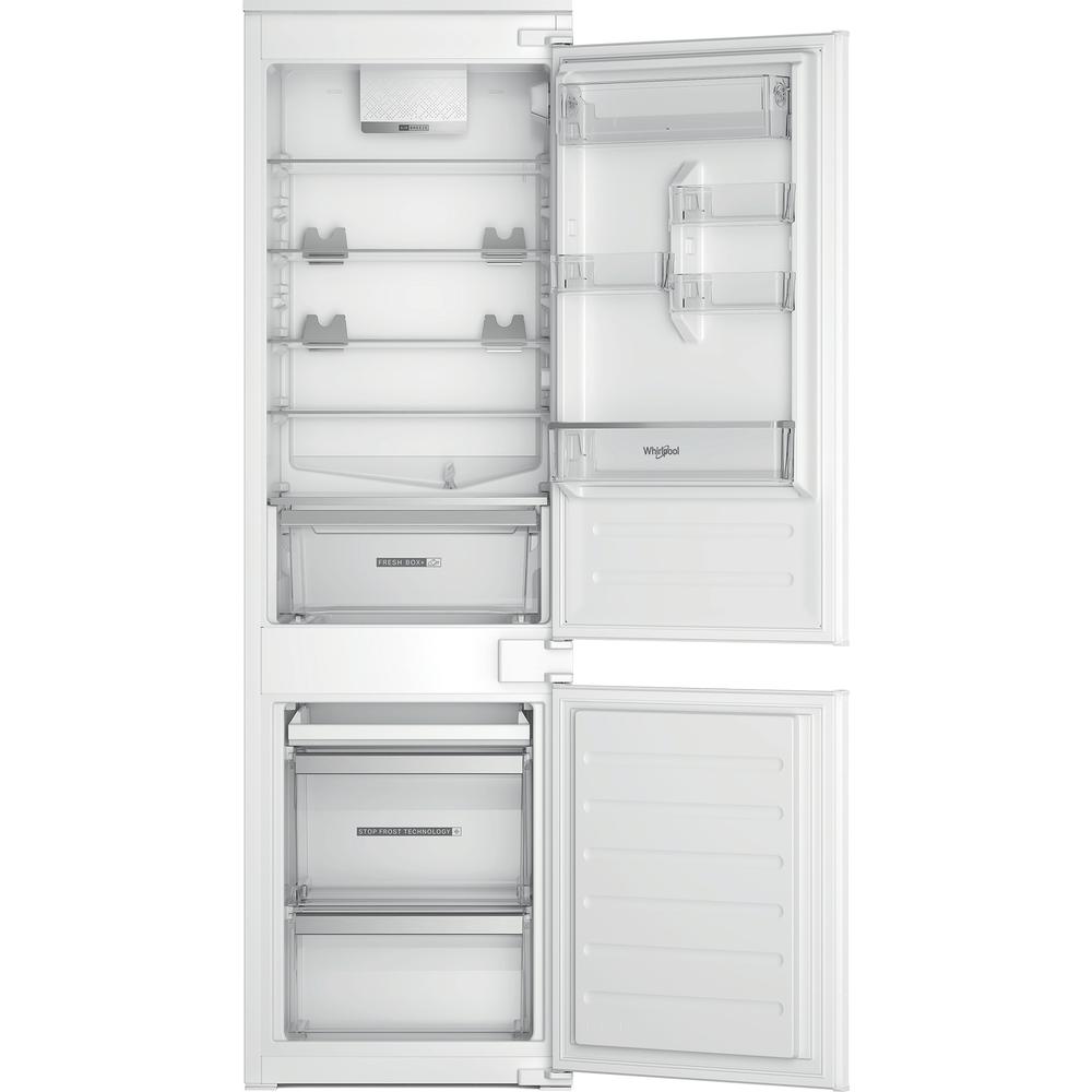 Whirlpool Kombinētais ledusskapis/saldētava Iebūvējams WHC18D011C1 SF Balts 2 doors Frontal open
