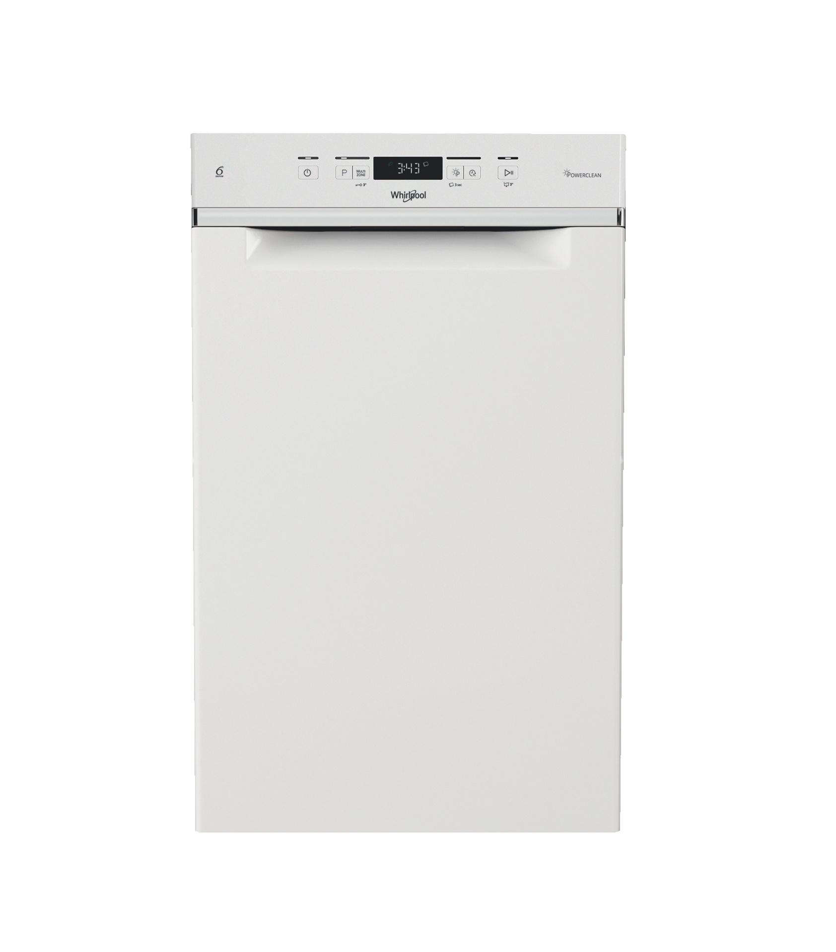 Whirlpool Diskmaskin Inbyggda WH3UC10BS7A0W Underbyggd C Frontal