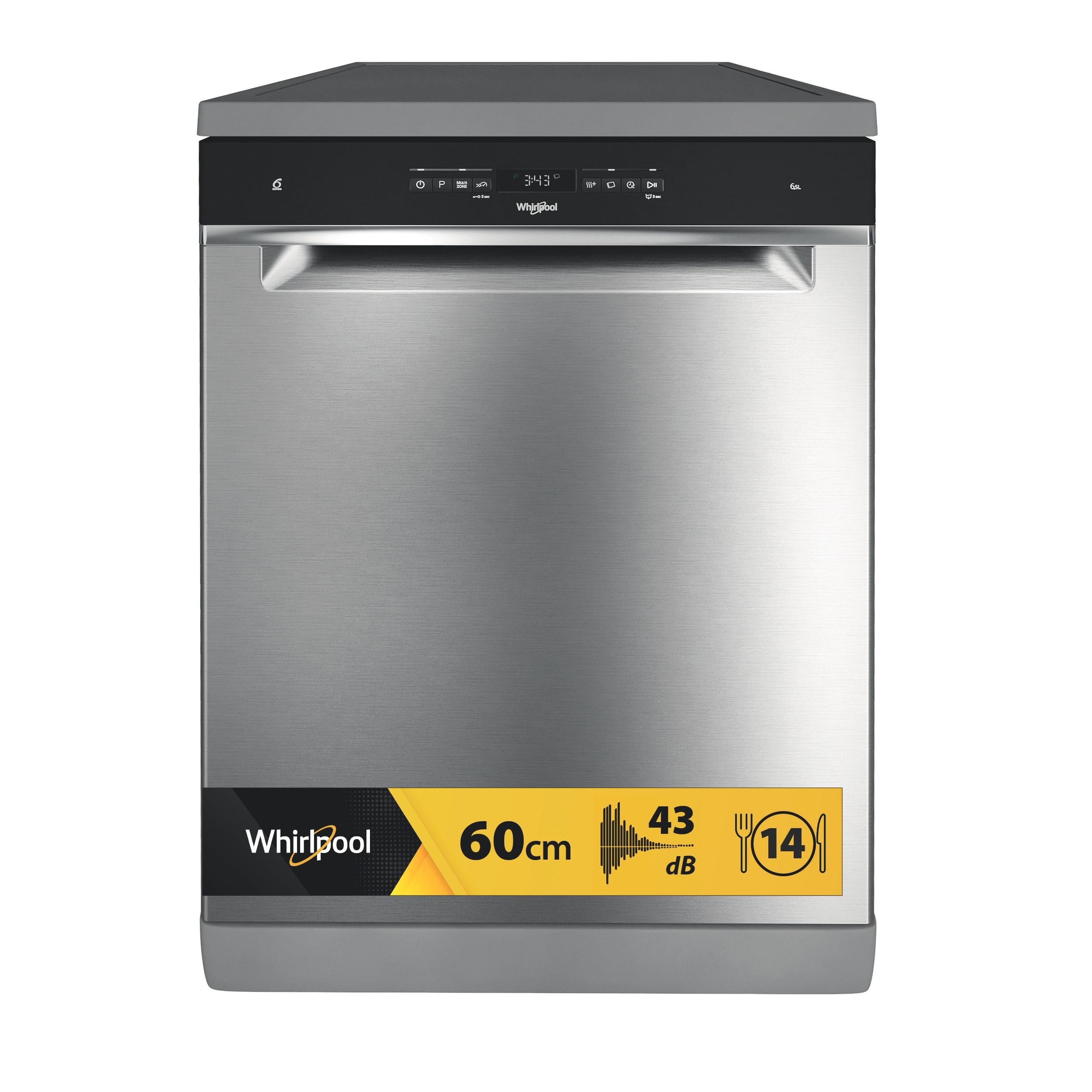 Whirlpool Myčka nádobí Volně stojící WFO 3C33 6.5 X Volně stojící D Hero image