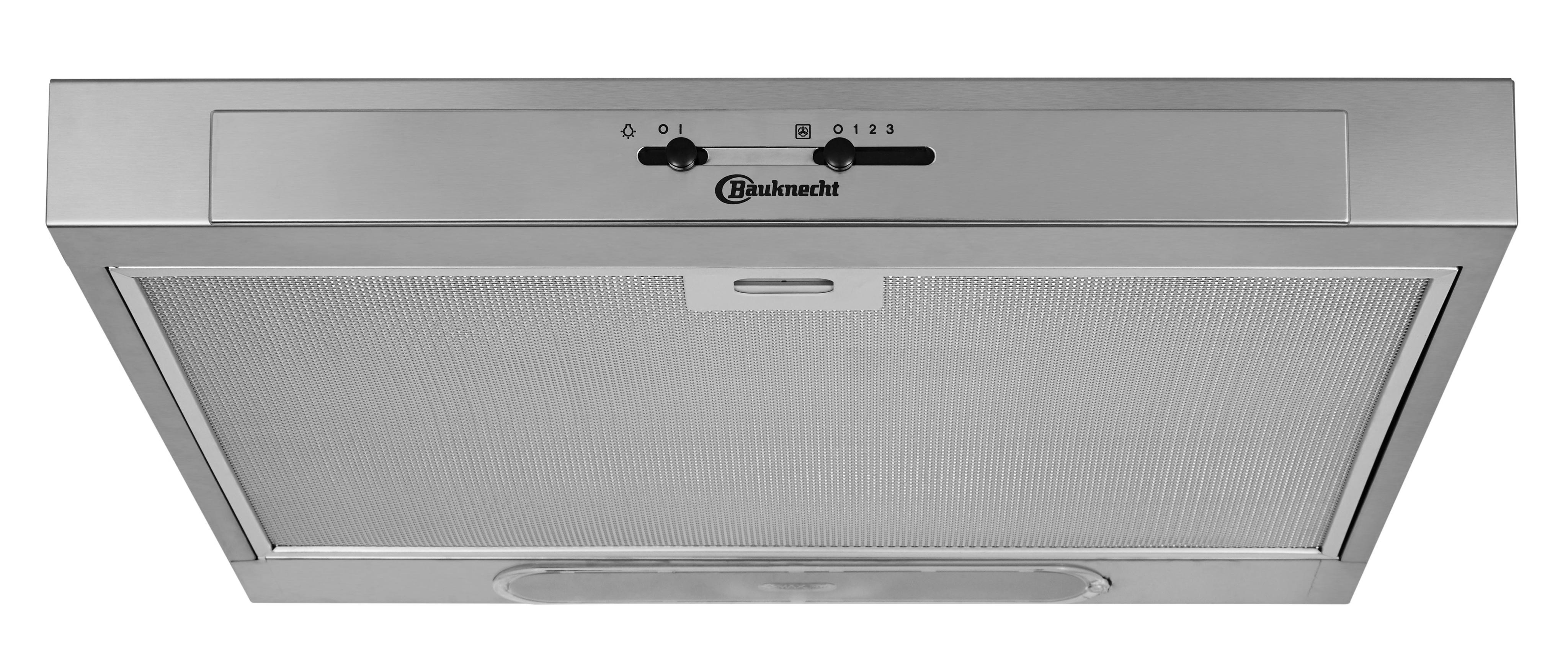 Bauknecht Hotte Appareil encastrable DC 5460 IN/1 Inox Montage mural Mécanique Frontal