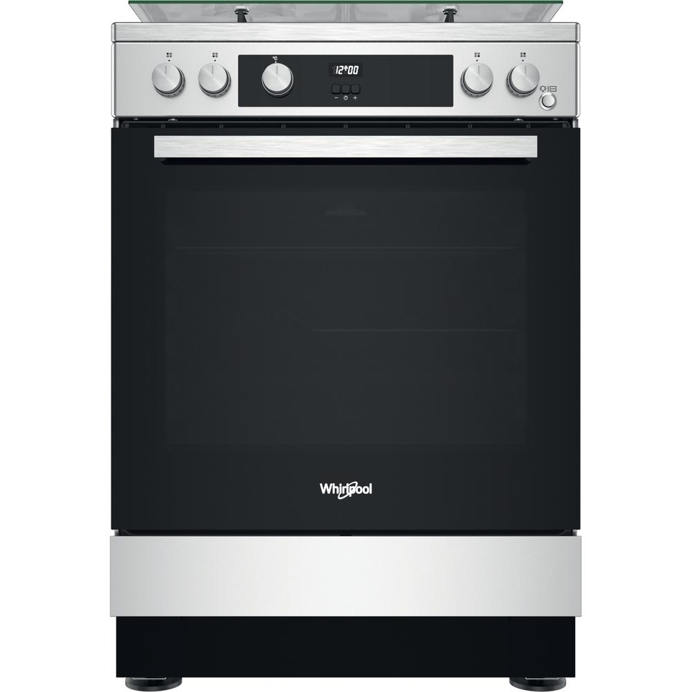 Whirlpool Cooker WS67G1CMX/MEA Inox GAS Frontal
