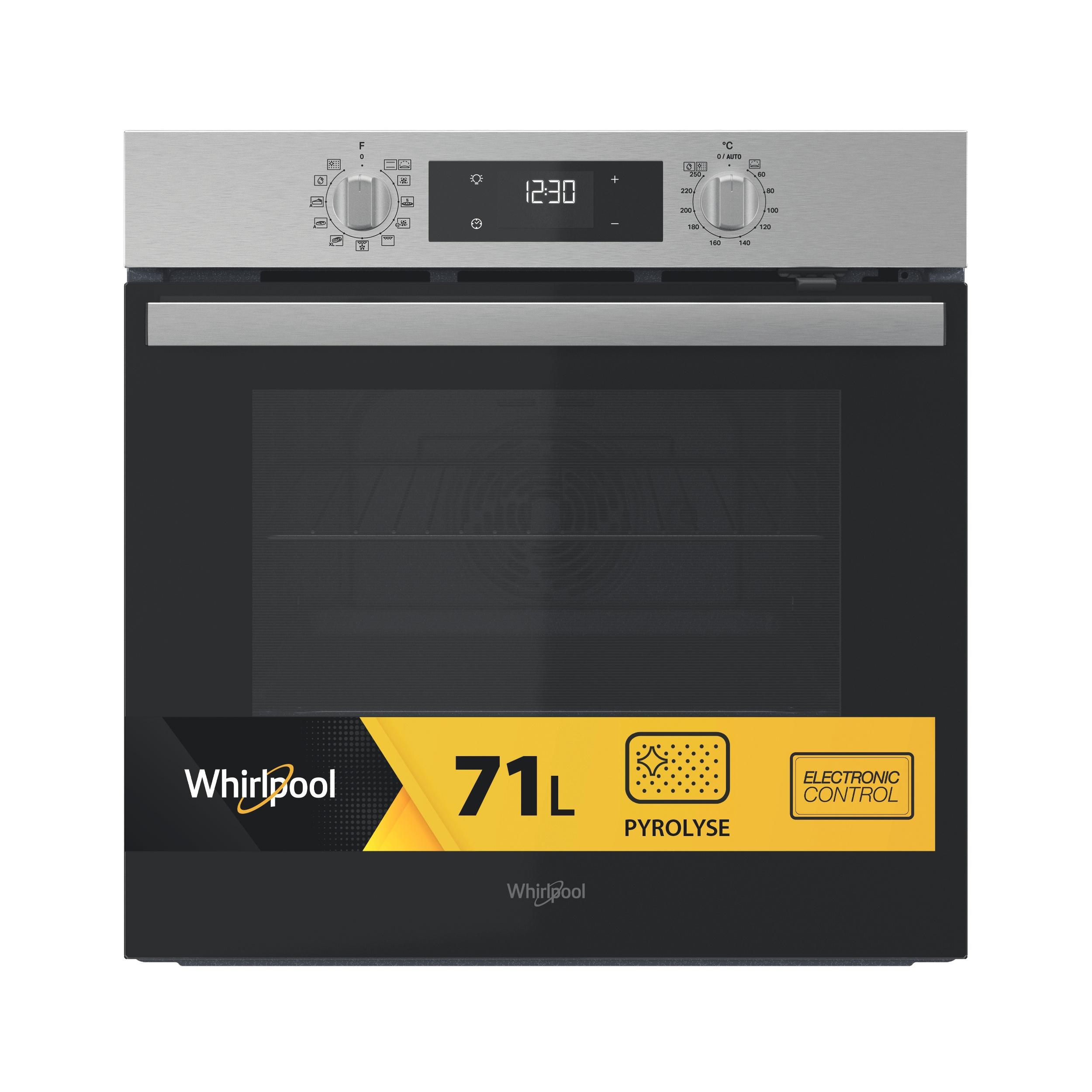 Whirlpool Oven Ingebouwd OMR58RR1X Elektrisch A+ Frontal
