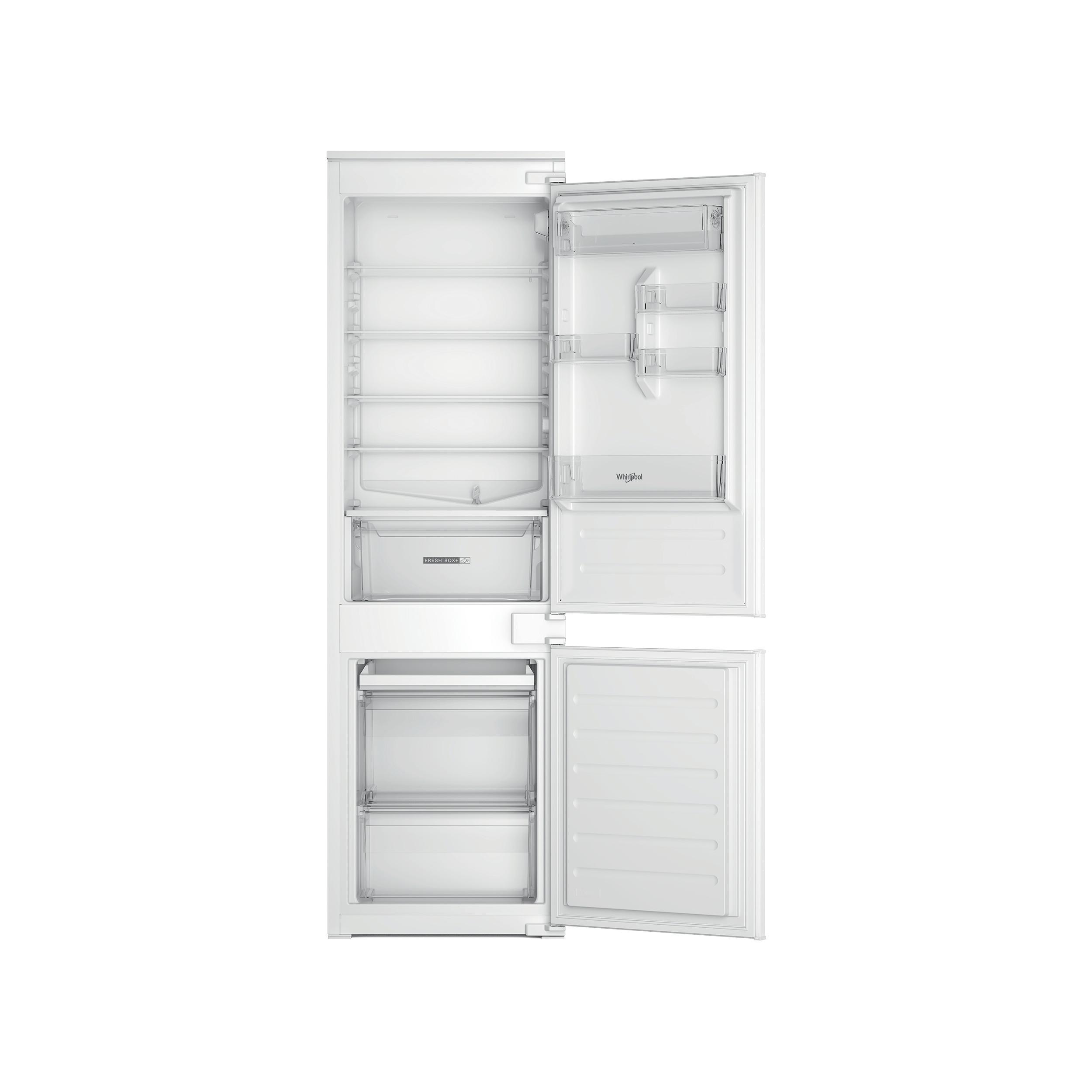 Whirlpool Kombinovaná chladnička s mrazničkou Vestavné WHC18D051A1 Bílá 2 doors Frontal open