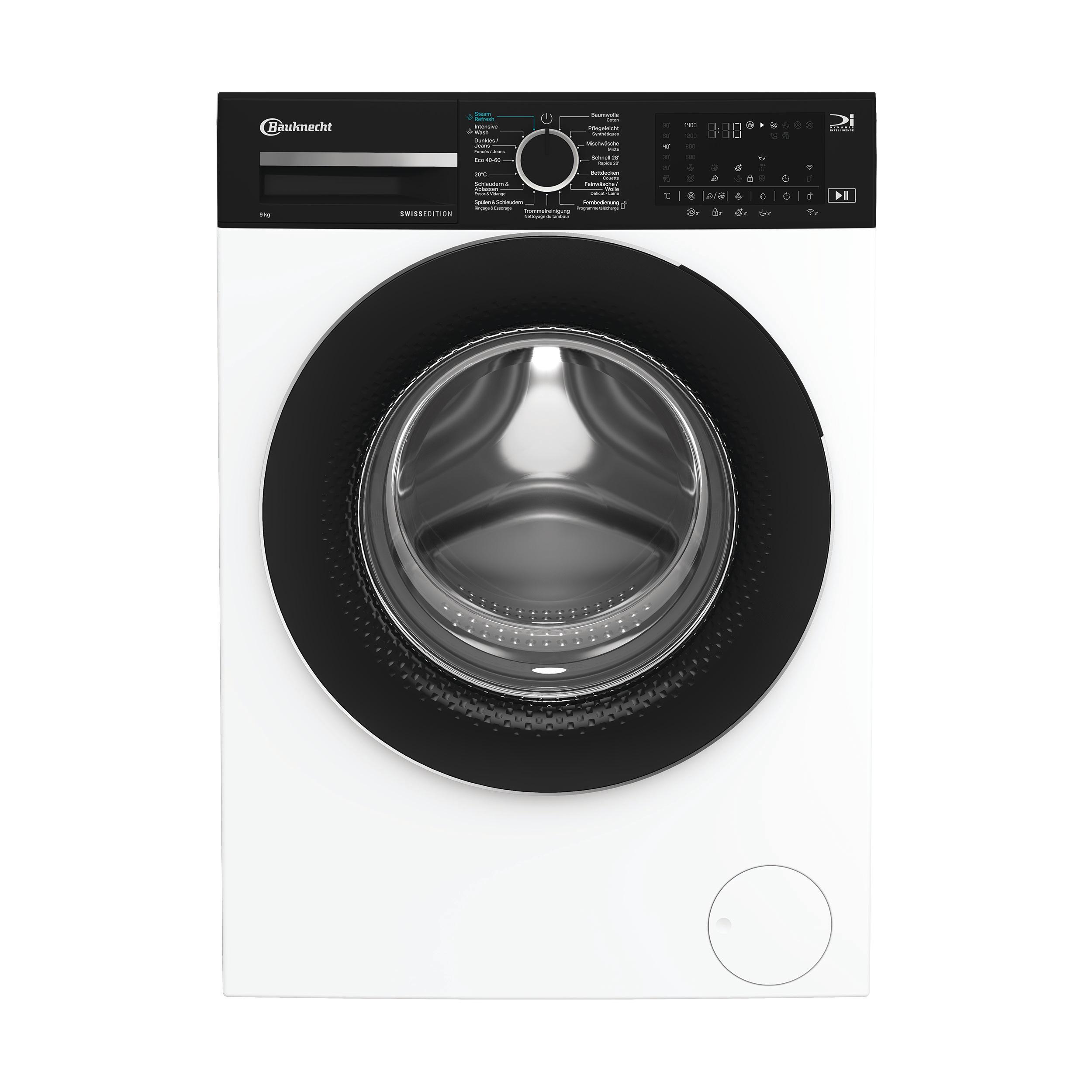 Bauknecht Waschmaschine Standgerät BKWM6109 Weiss Frontlader A Frontal