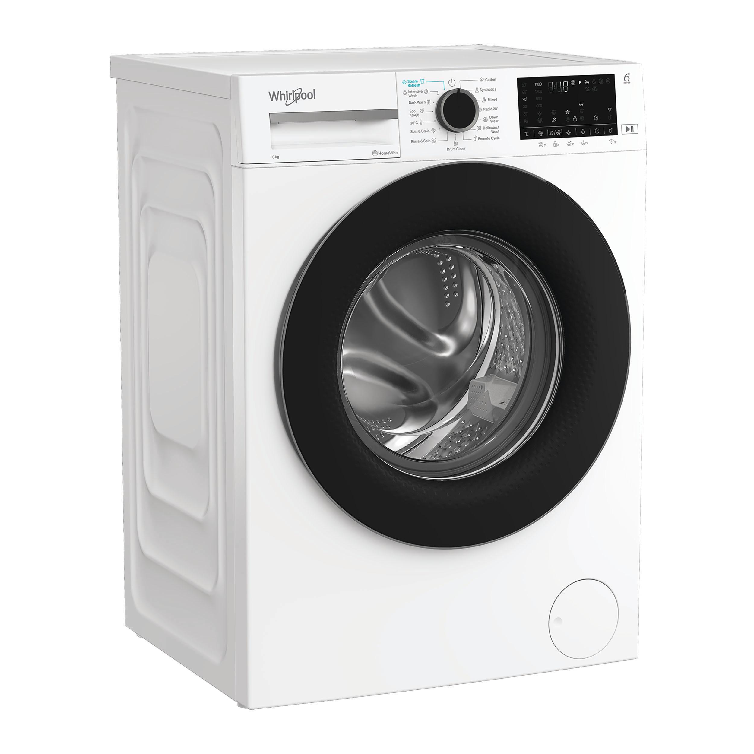 Whirlpool Pesumasin Vabaltseisev WAM 87WB EE Valge Eestlaetav A Perspective