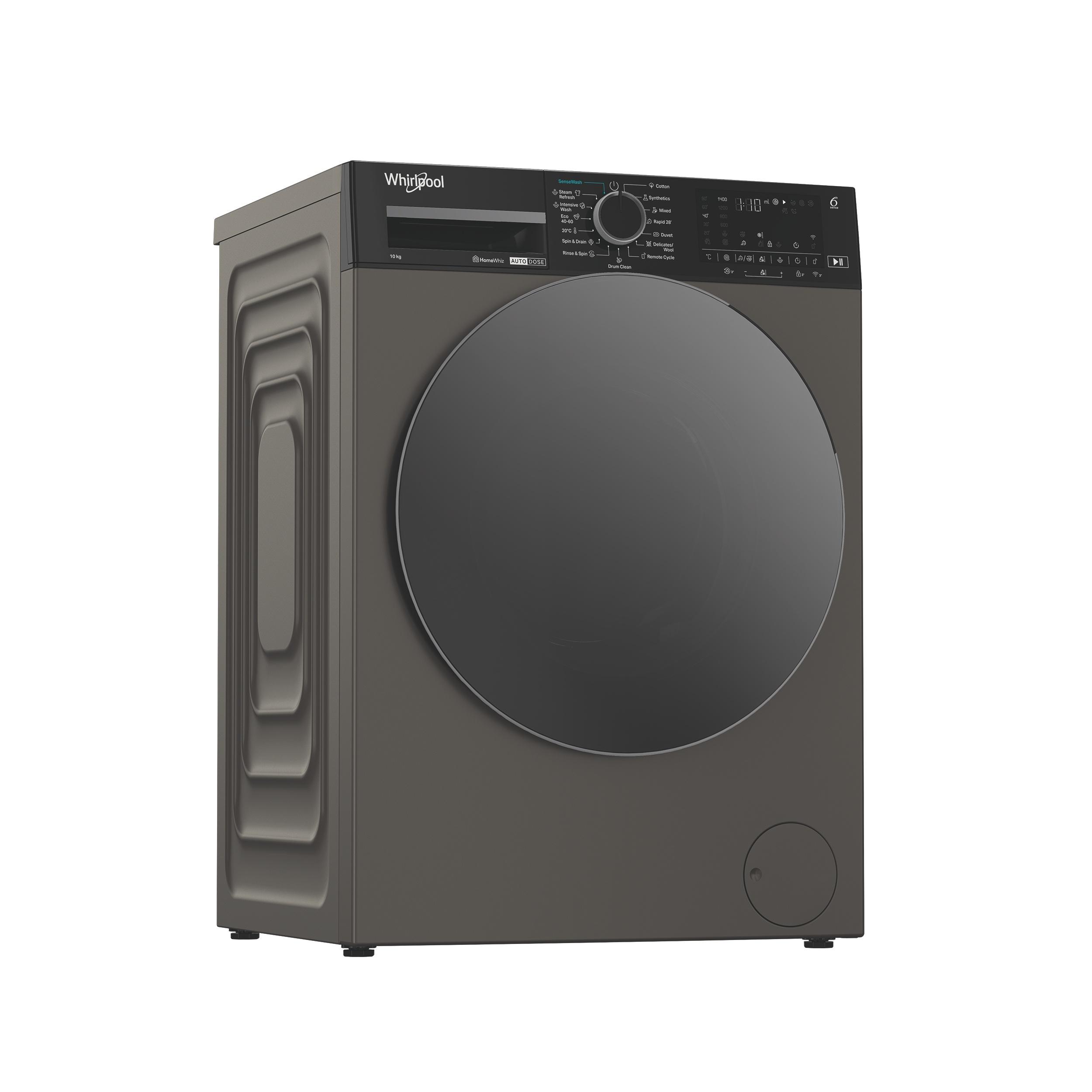 Whirlpool Mosógép Szabadonálló WPM 011G ADS EE Manhattan Grey Elöltöltős A Perspective