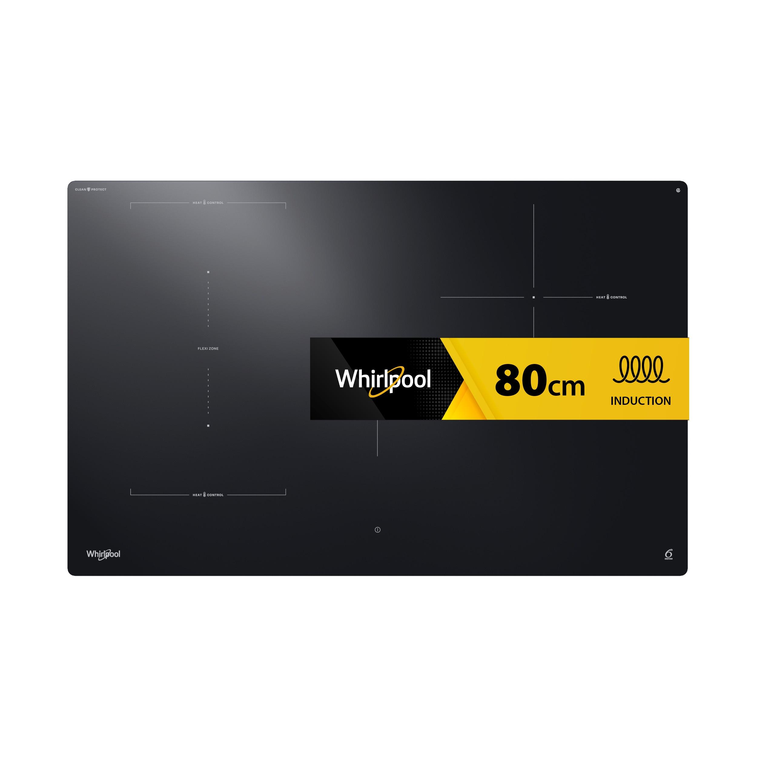 Whirlpool Főzőlap WTX8015DCF Fekete Induction vitroceramic Frontal