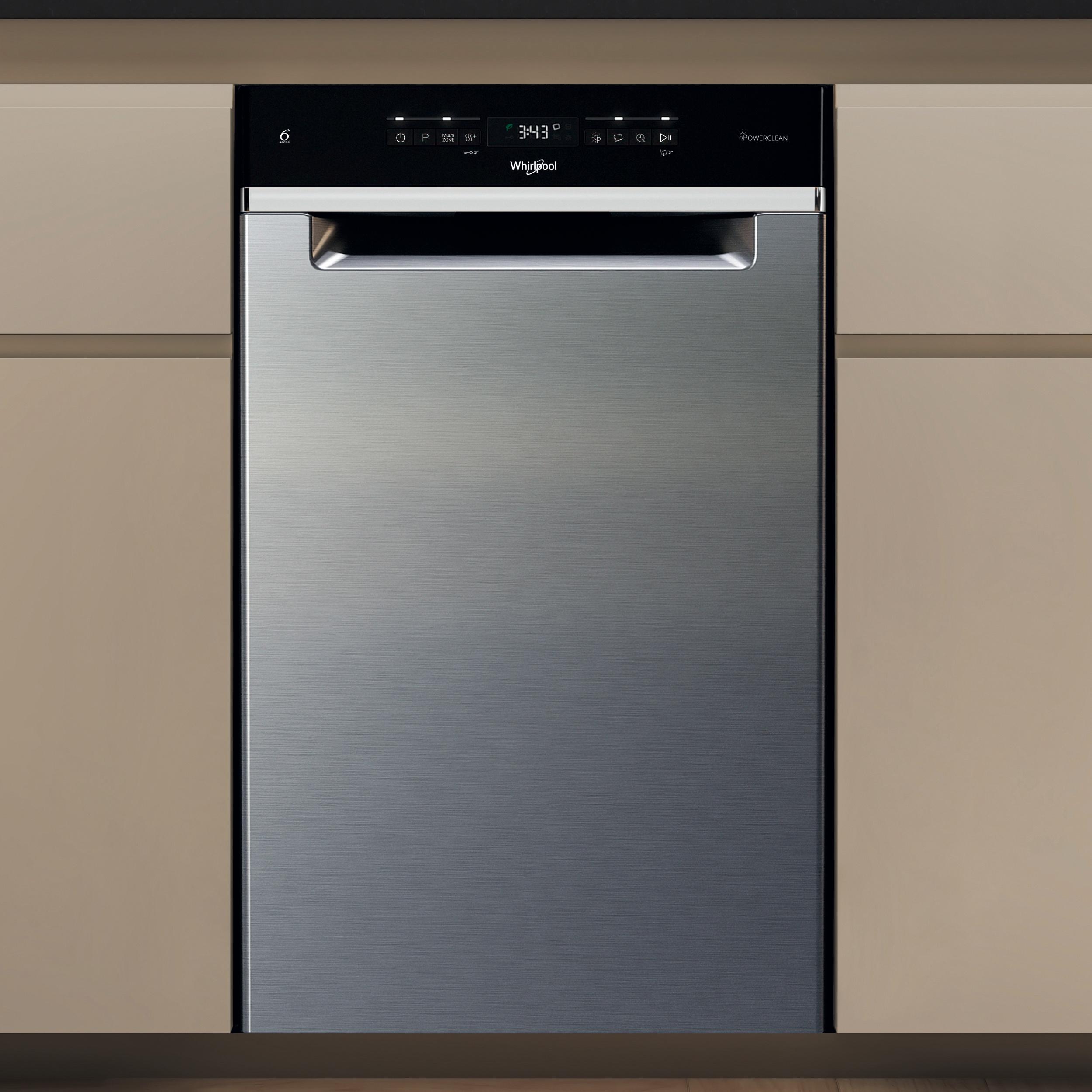 Whirlpool Maşină de spălat vase Încorporabil WH6UB10BS7A0X Buit-under B Frontal