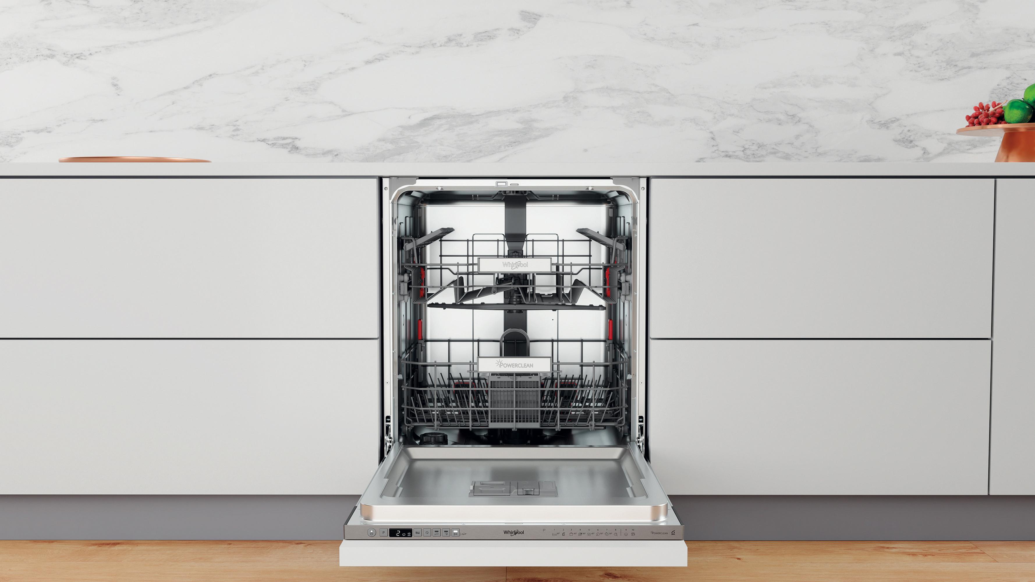 Whirlpool Diskmaskin Inbyggda WCIO 3T341 PES Full-integrated C Lifestyle frontal open