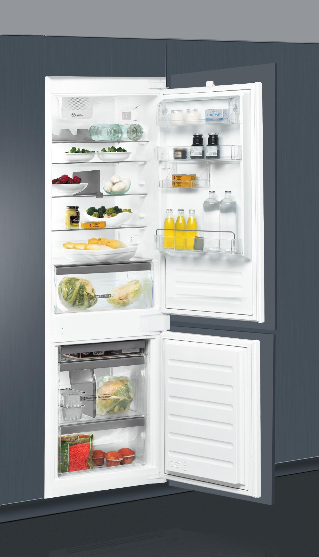Whirlpool Kombinerat kylskåp/frys Inbyggda ART 6719 SFD2 White 2 doors Perspective open