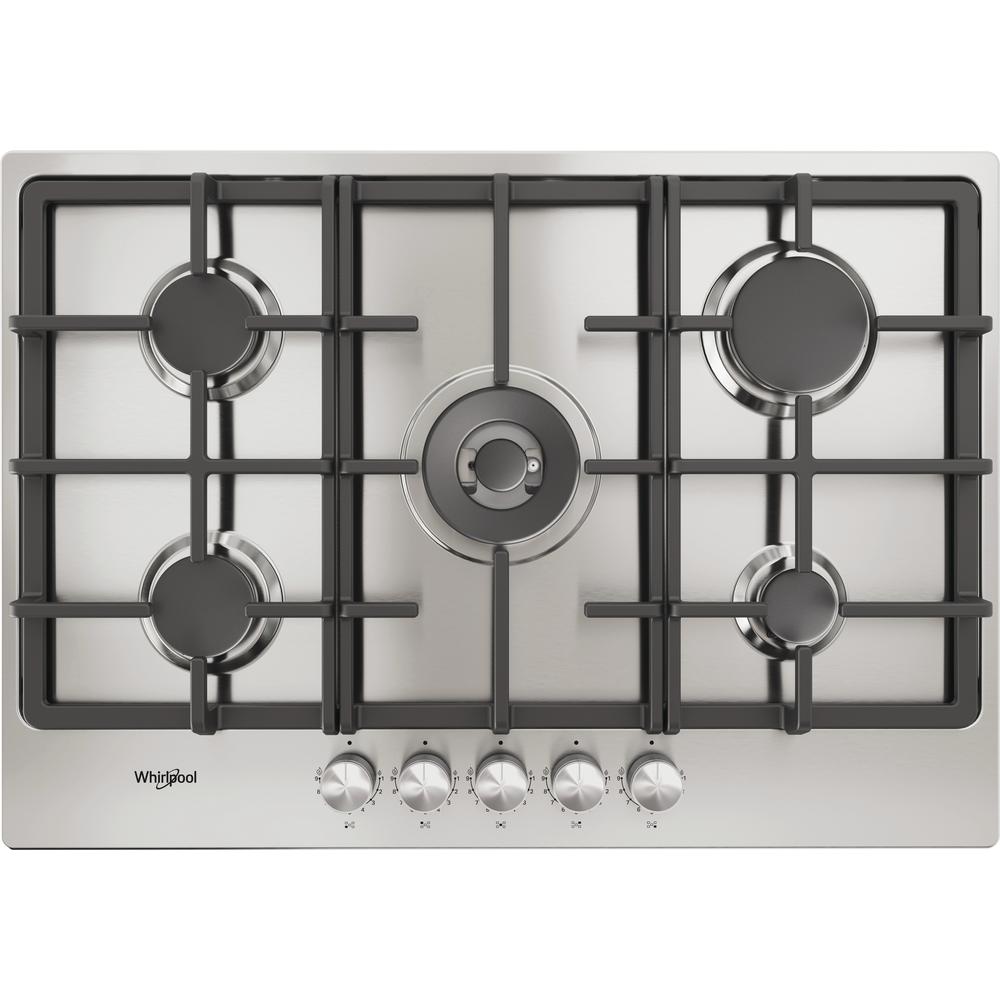 Whirlpool Μονάδα εστιών TKRL 761 IX K Inox Γκαζιού Frontal