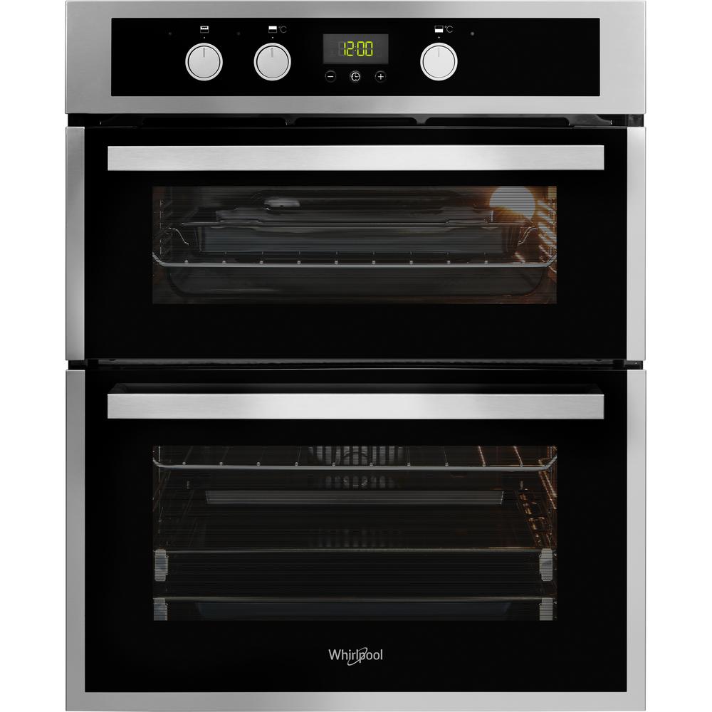 Whirlpool Double oven AKL 307 IX Inox A Frontal