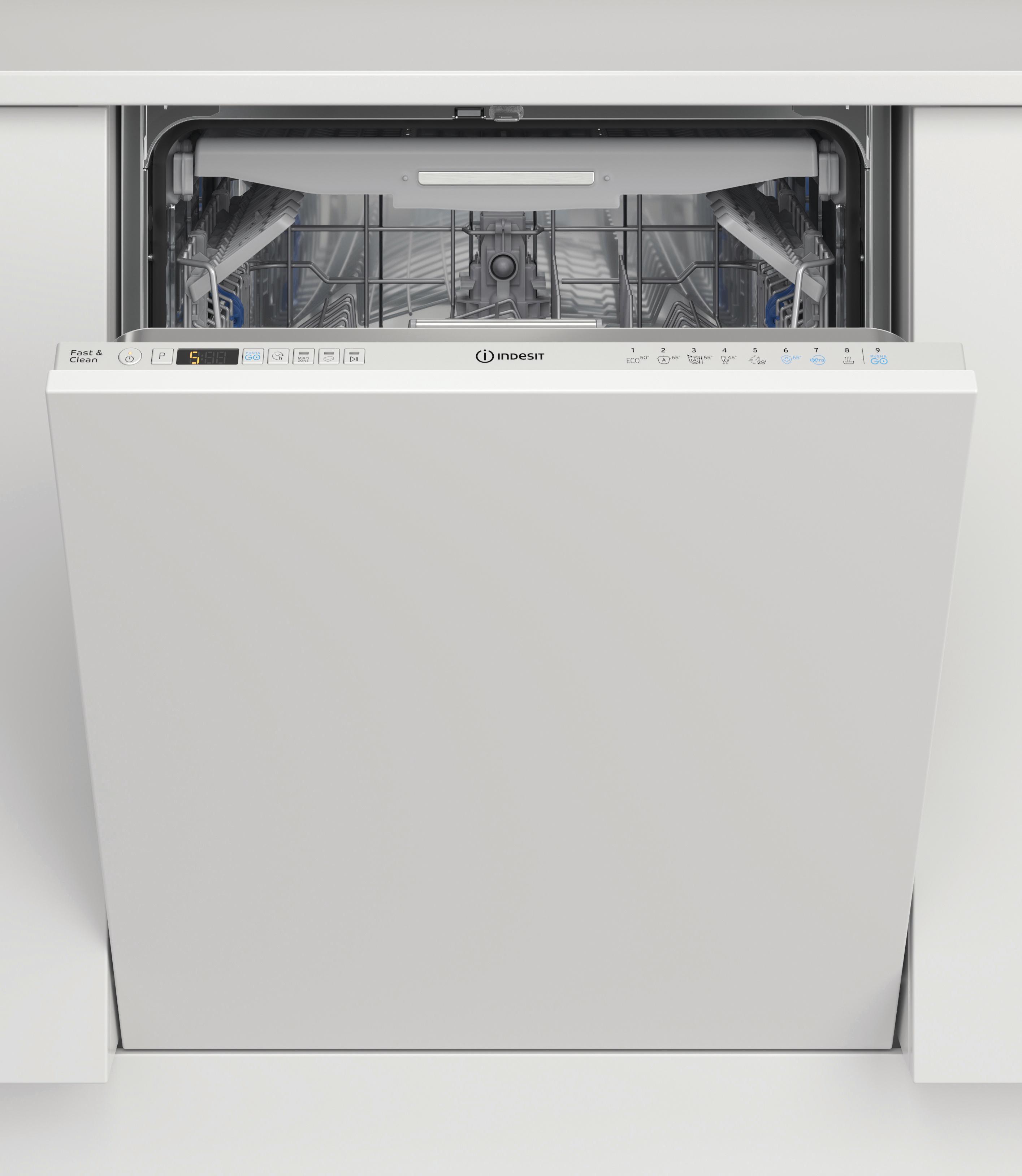 Indesit Umývačka riadu Vstavané DIO 3T131 A FE Full-integrated D Frontal