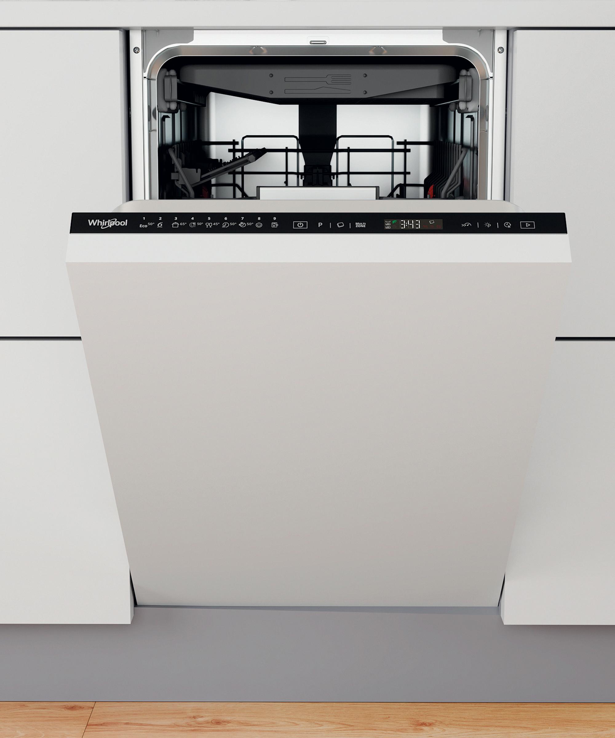 Whirlpool Myčka nádobí Vestavné WSIP 4O23 PFE Full-integrated E Frontal