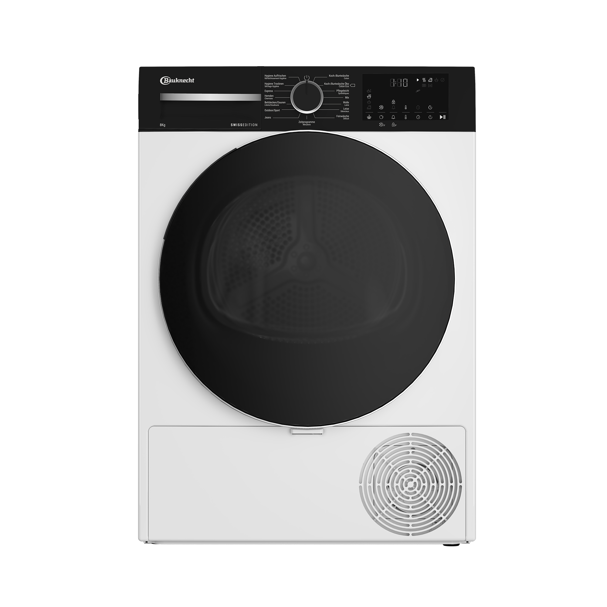 Bauknecht Asciugabiancheria WT8CD7P Bianco Frontal